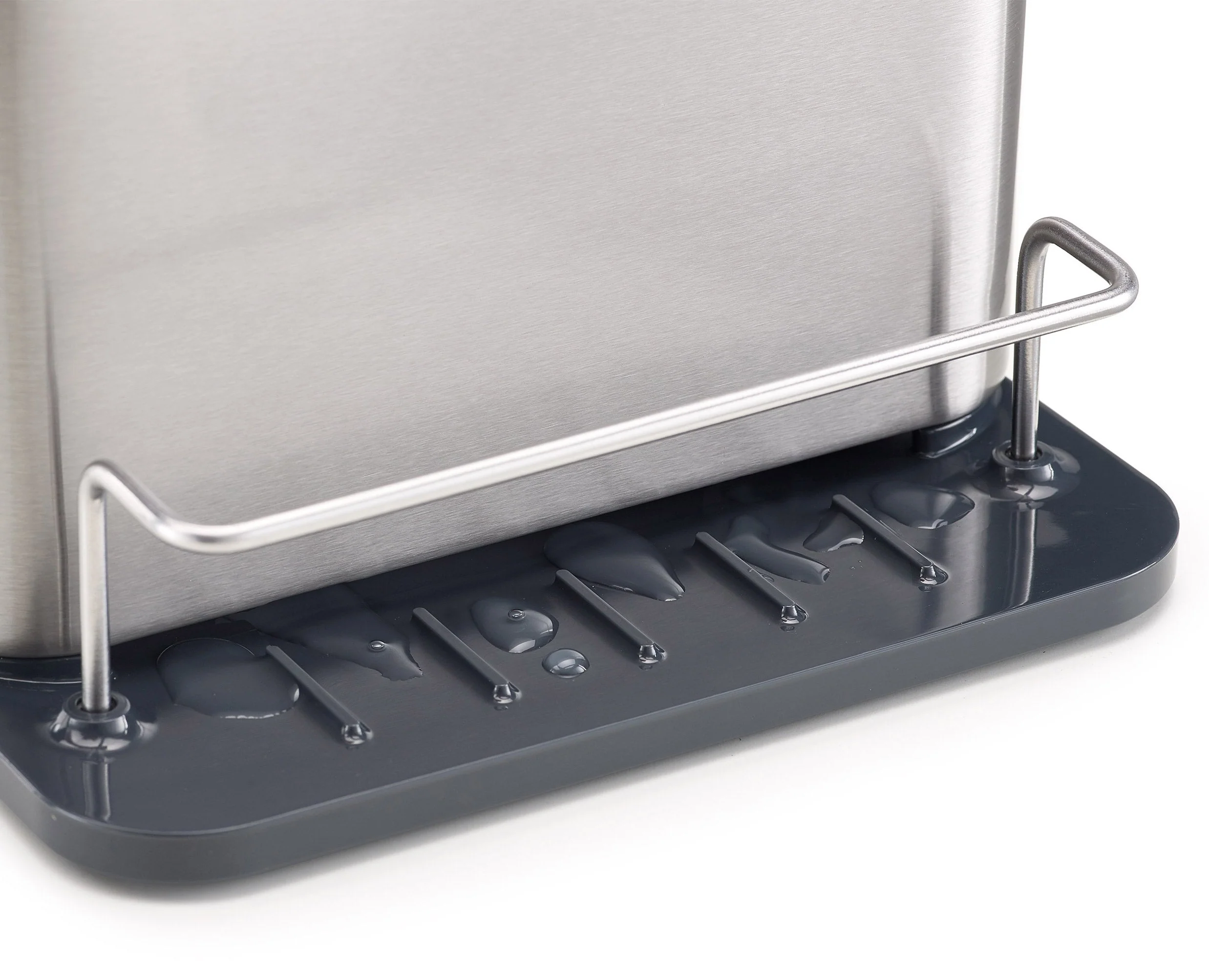 2-piece Stainless-Steel Drainer & Sink Organisation Set - Image 6