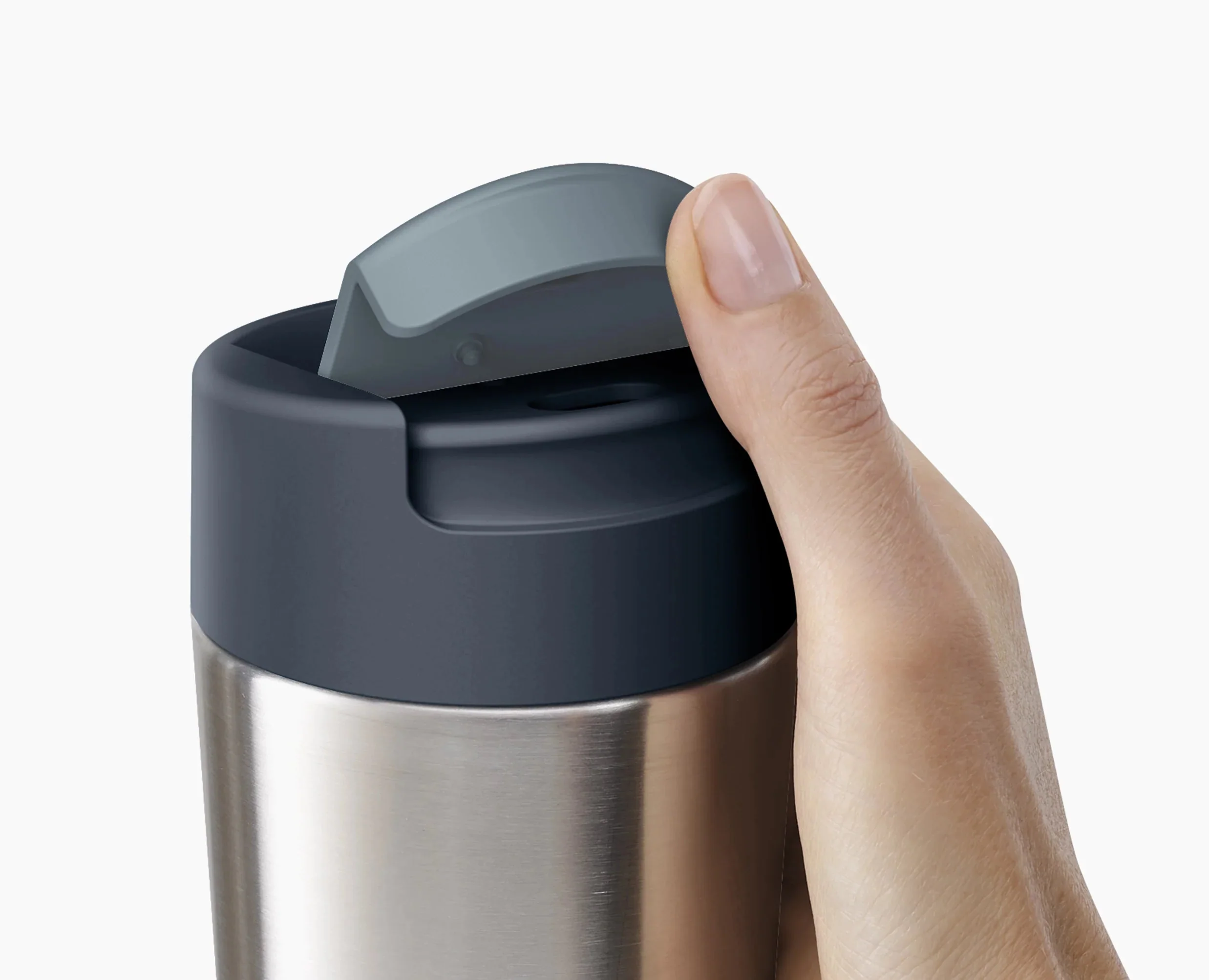 2-piece Stainless-steel Travel Mug & Bottle Set - Image 8