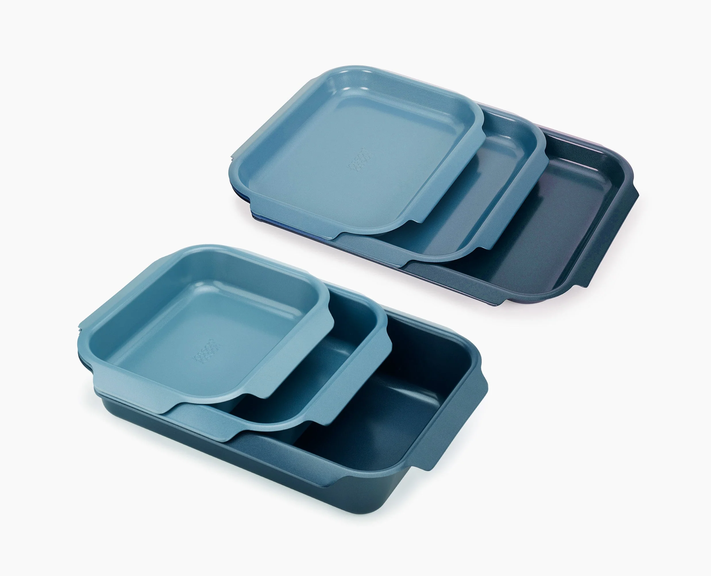 6-piece Nest Non-stick Baking Tray Set - Image 3