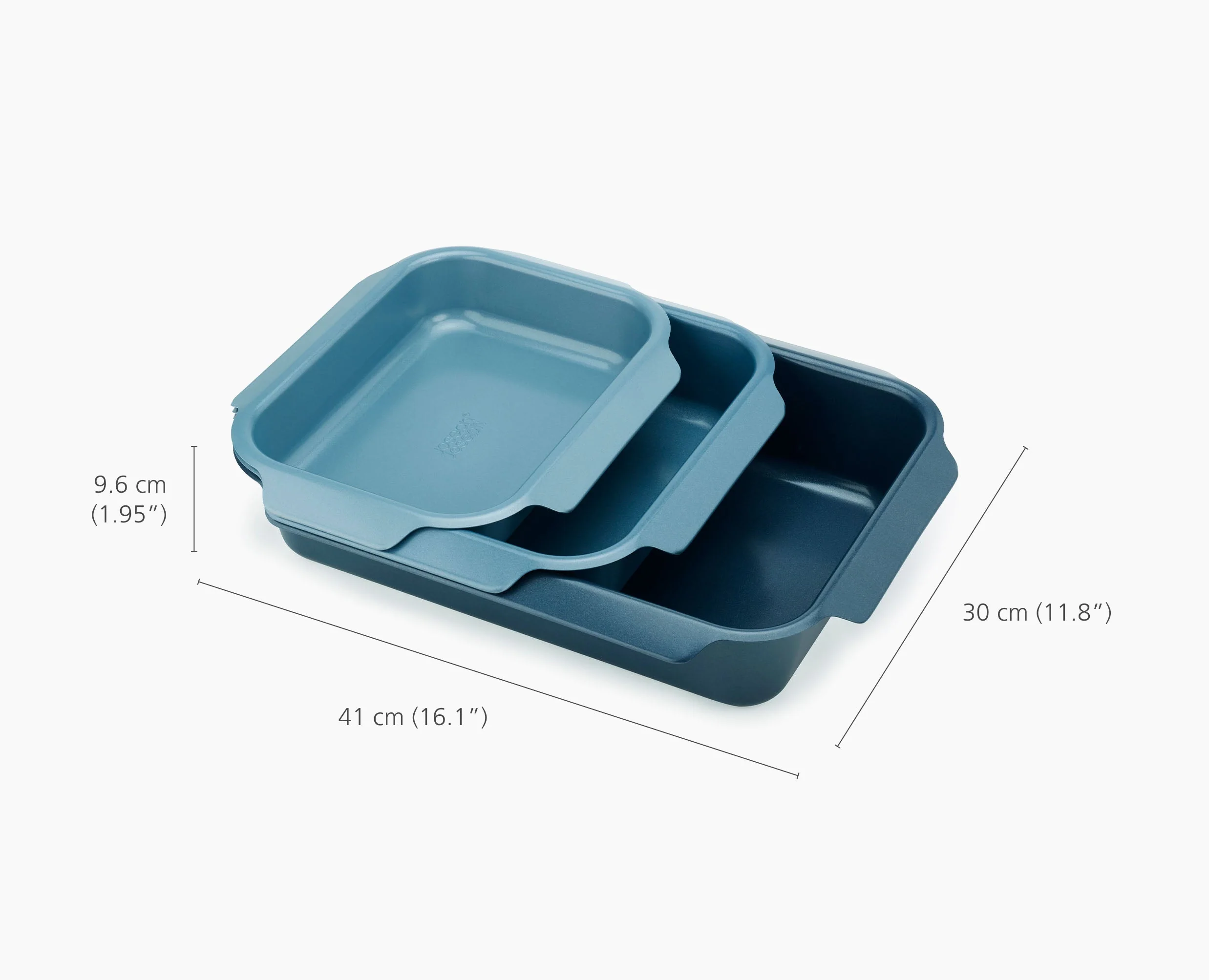 6-piece Nest Non-stick Baking Tray Set - Image 7