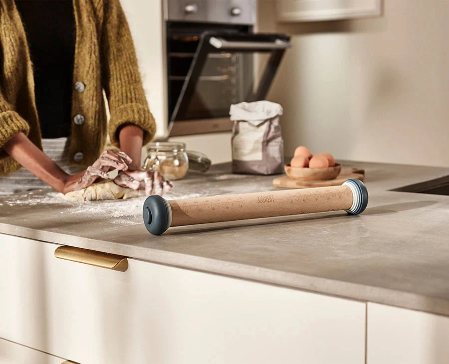 PrecisionPin™ Adjustable Blue Rolling Pin - Image 2