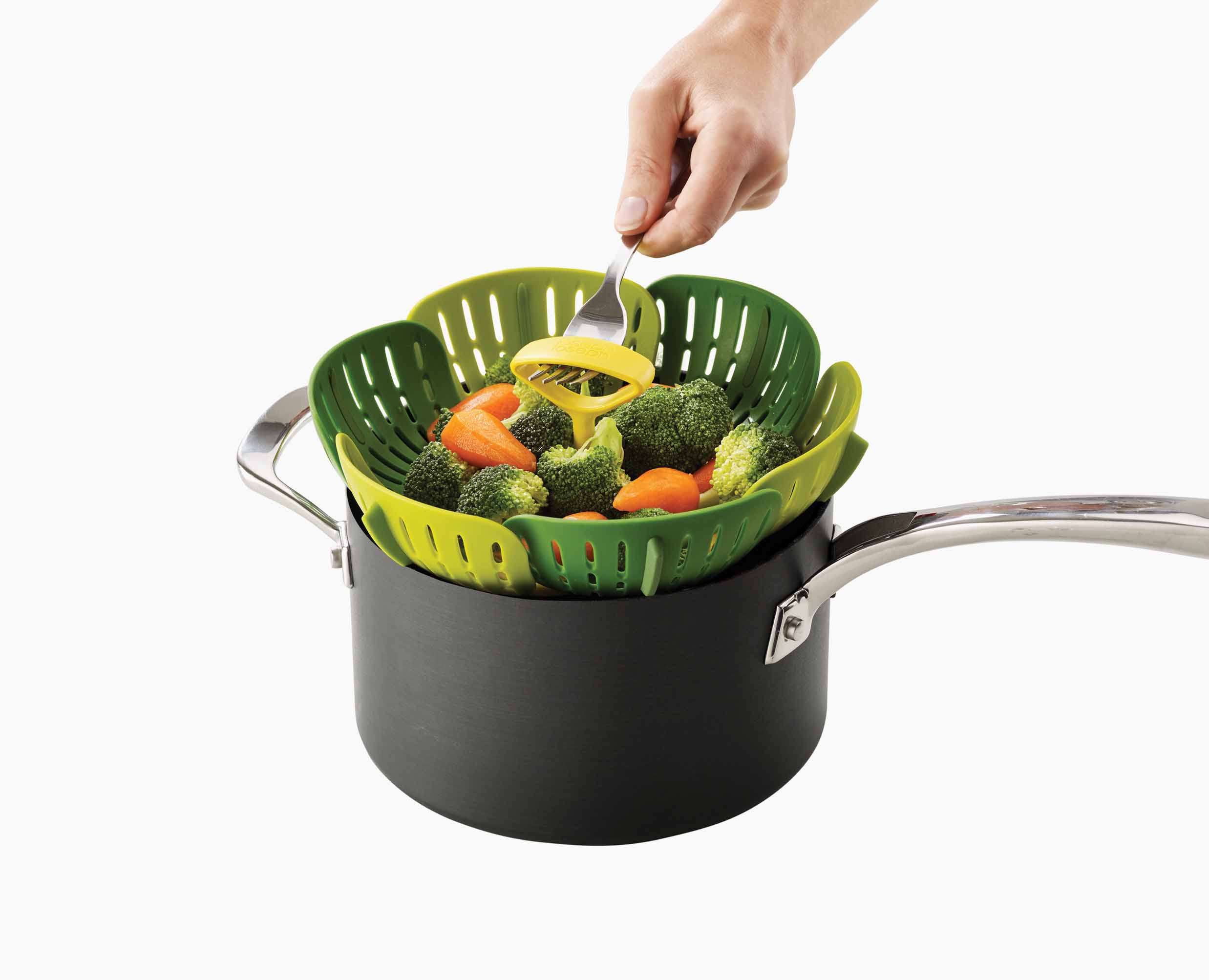 Bloom™ Green Folding Steamer Basket - Image 7