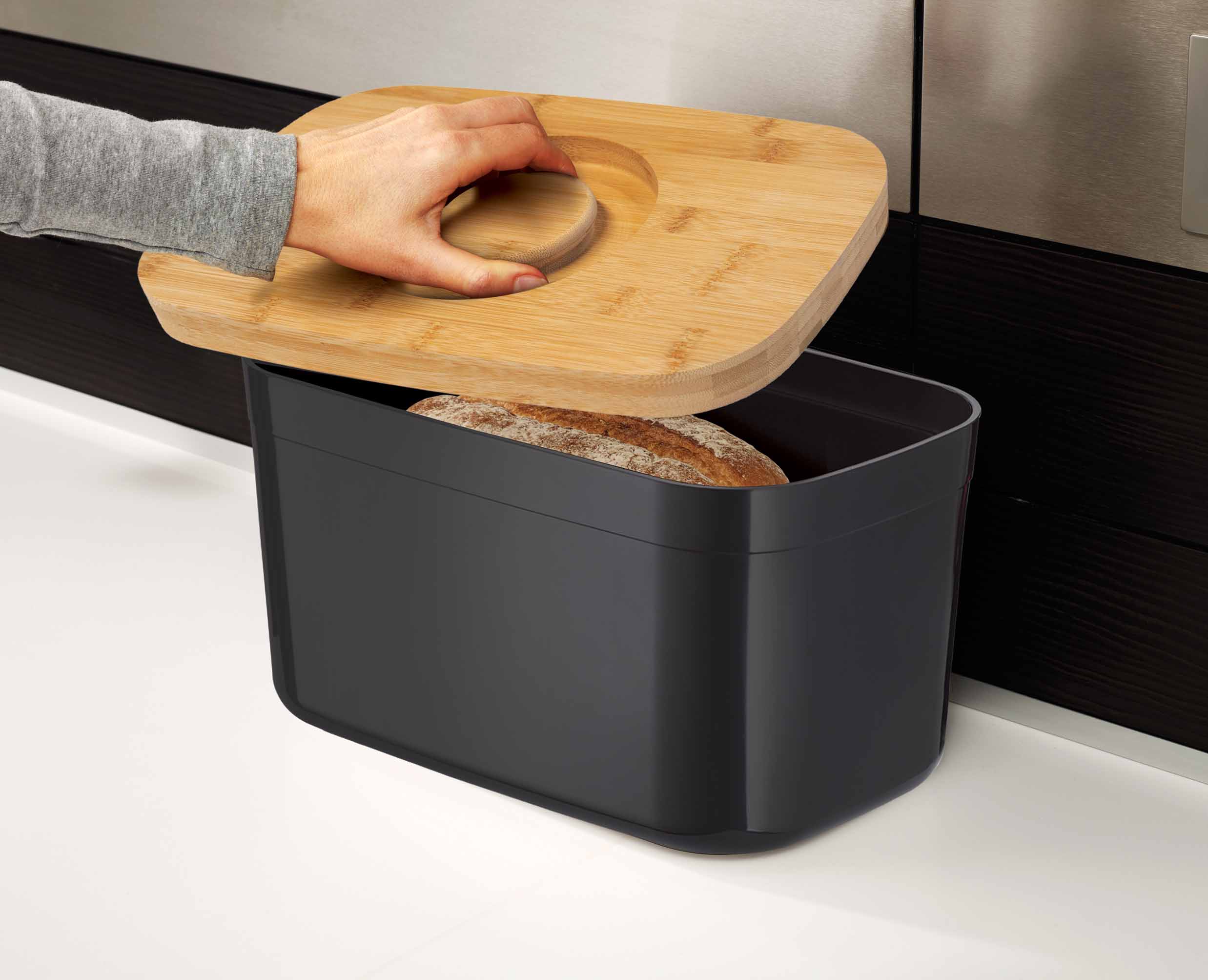 Bread Bin with Bamboo Lid - Image 3