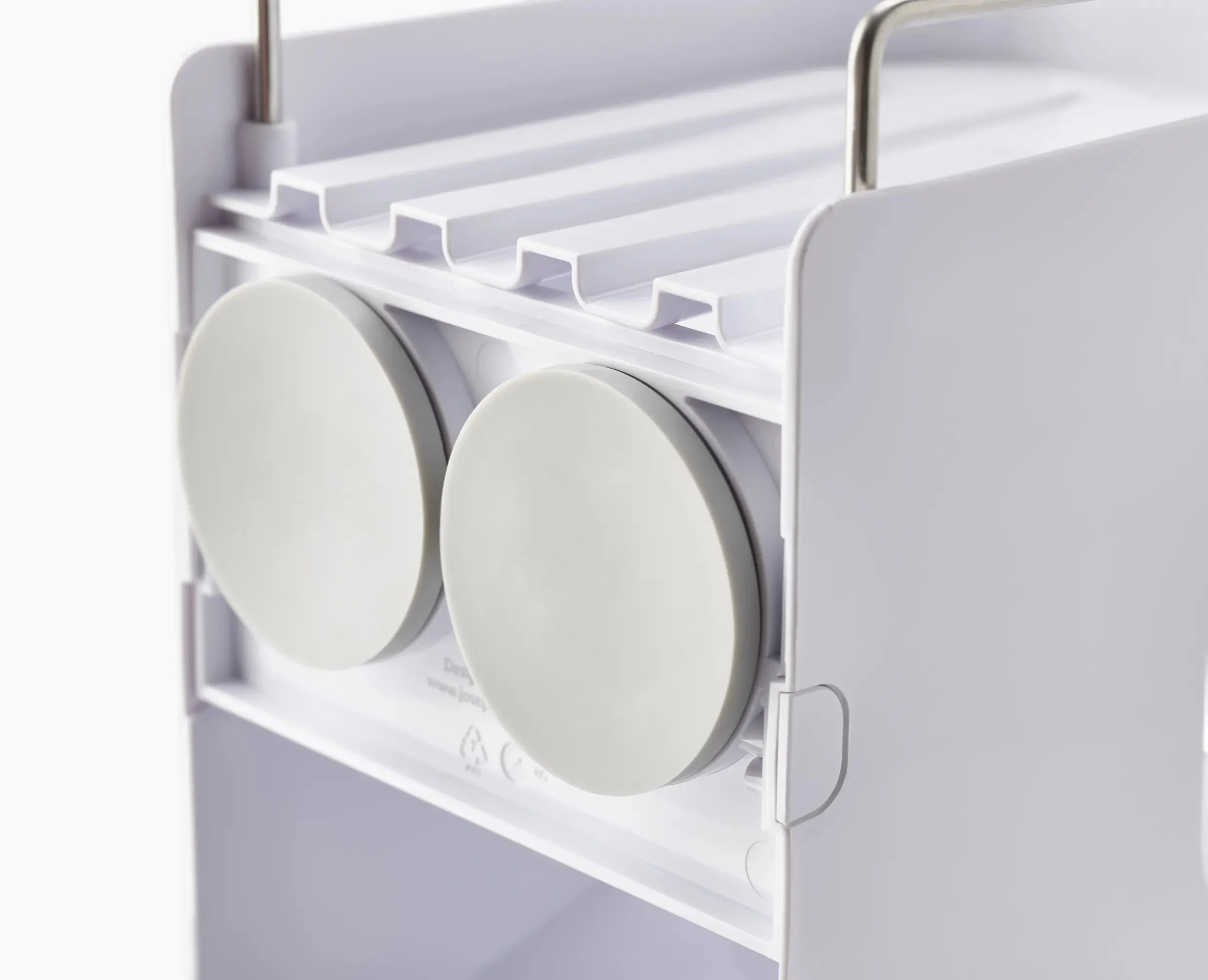 Capsule™ 4-tier White Shower Shelf - Image 8