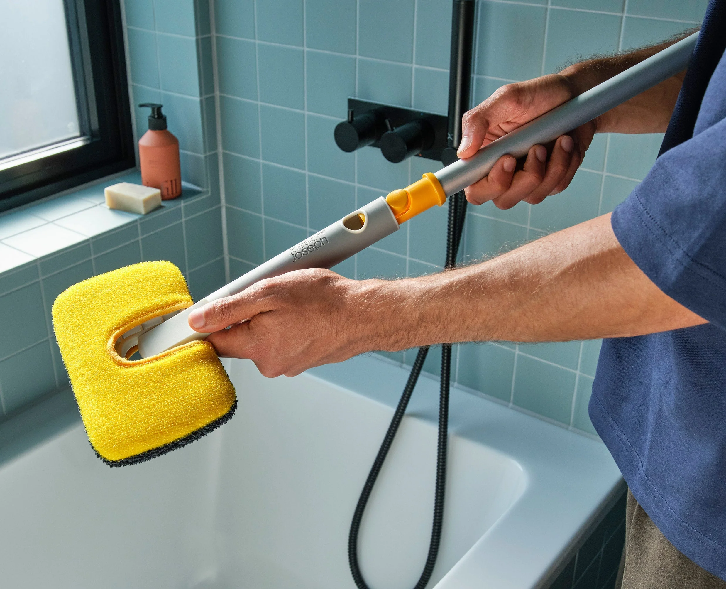 CleanTech™ 2-in-1 Surface Scrubber Tool with Replacement Pad - Image 2