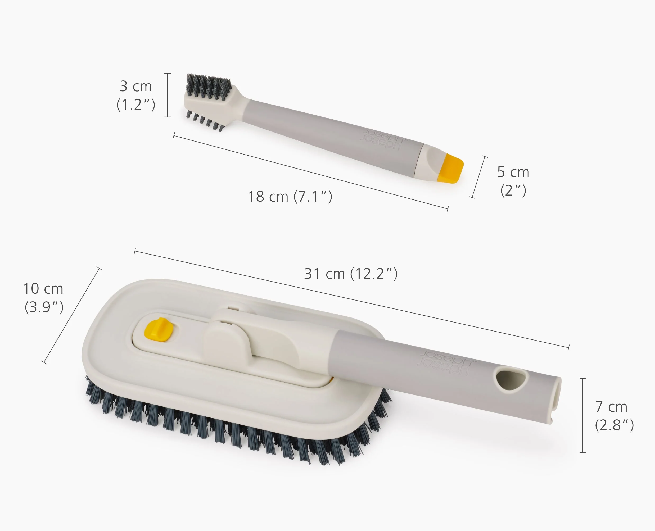 CleanTech™ 2-Piece Tile Scrubber & Spot Cleaning Tool Set - Image 9