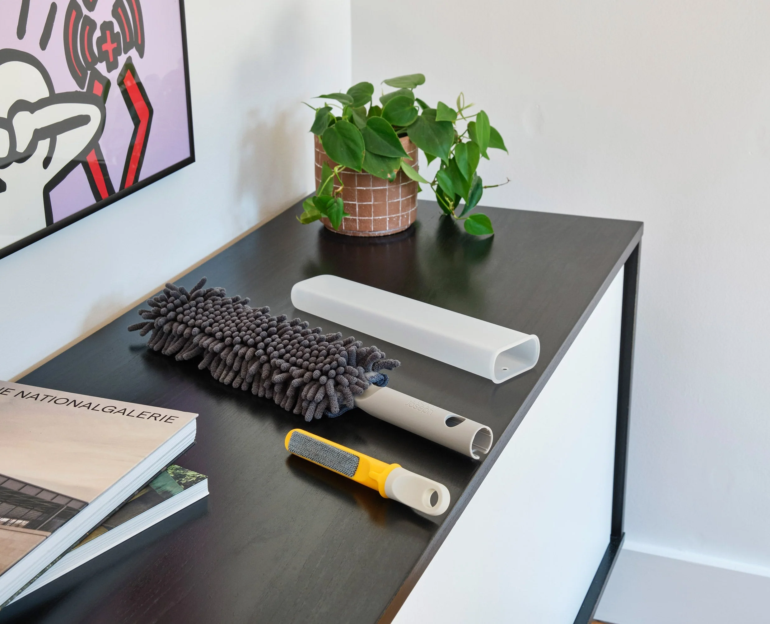 CleanTech™ 3-in-1 Duster with Storage Cover & Extension Pole - Image 2