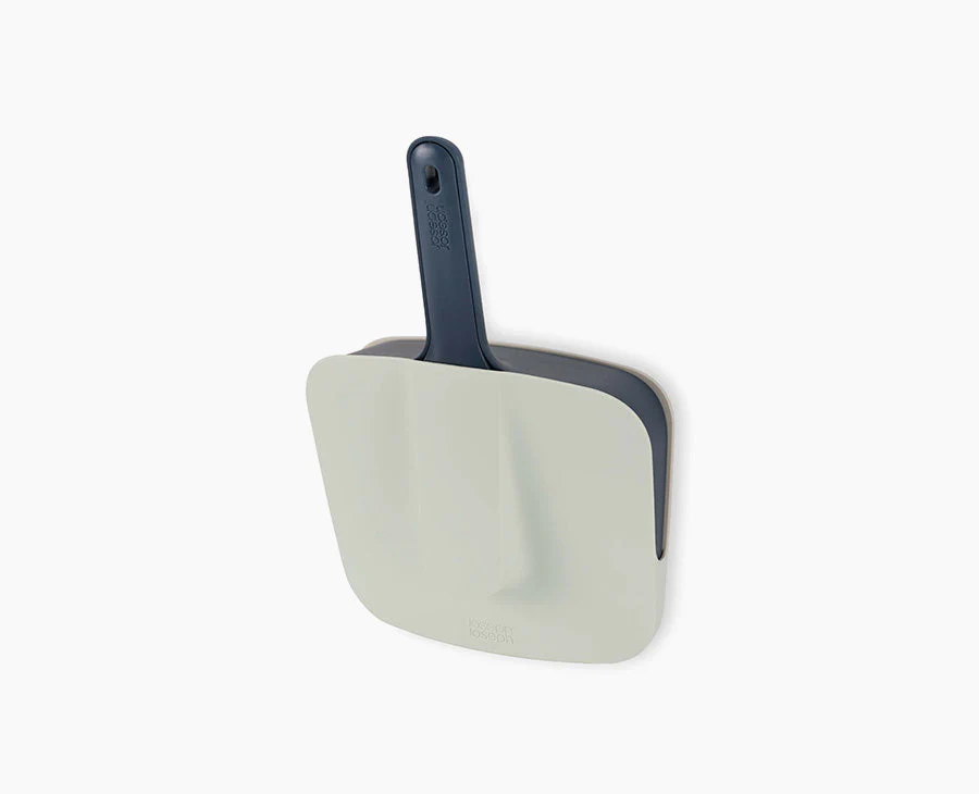 CleanStore Blue Wall-mounted Dustpan & Brush