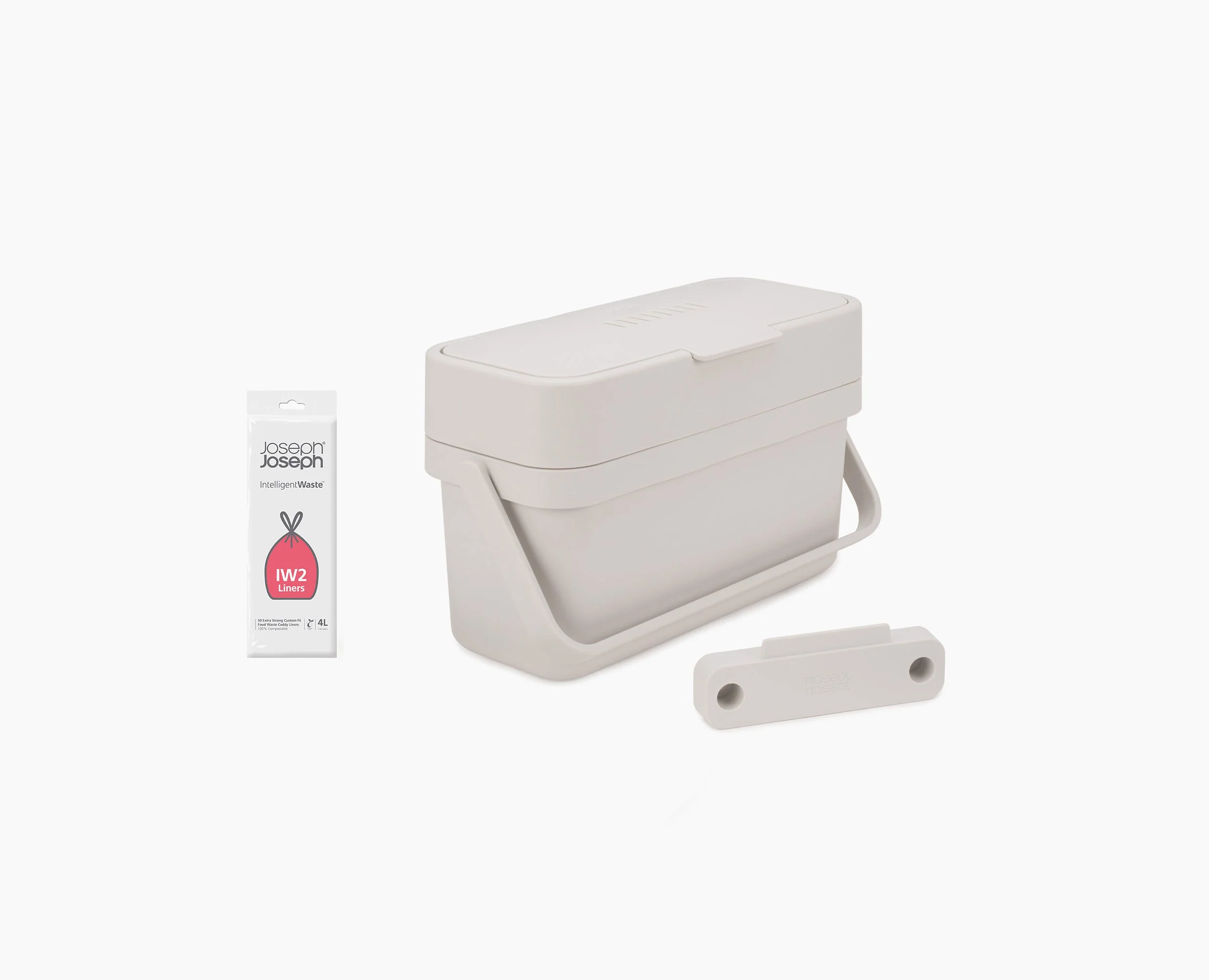 Compo™ 4L Stone Food Waste Caddy Starter Set - Image 3