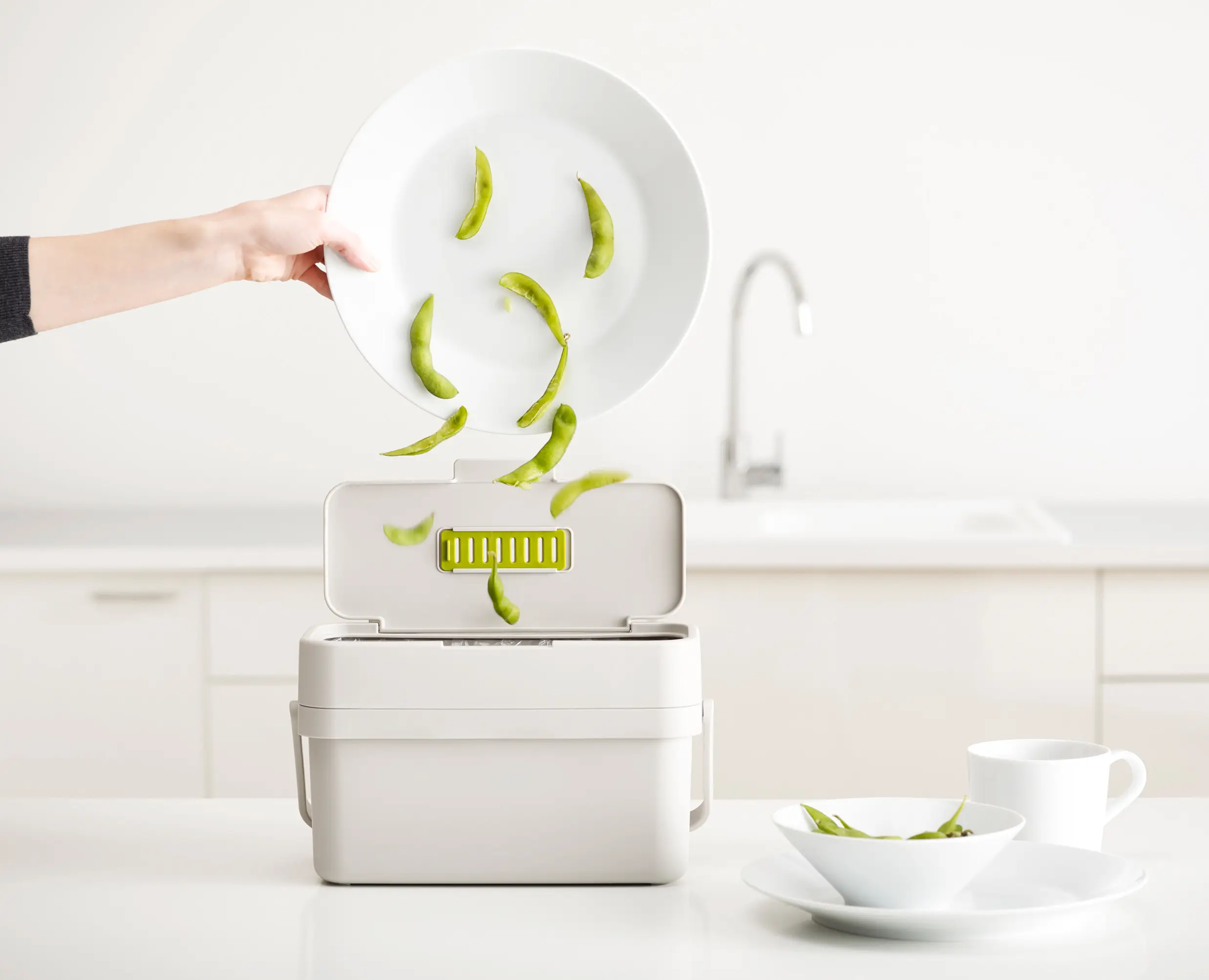 Compo™ 4L Stone Food Waste Caddy - Image 3