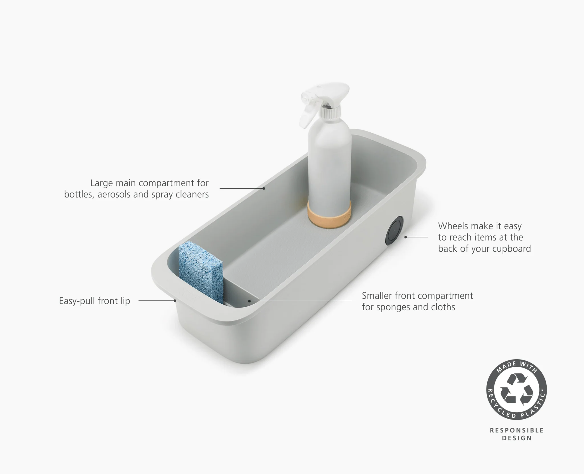 CupboardStore™ Easy-Access Storage Caddy - Image 6
