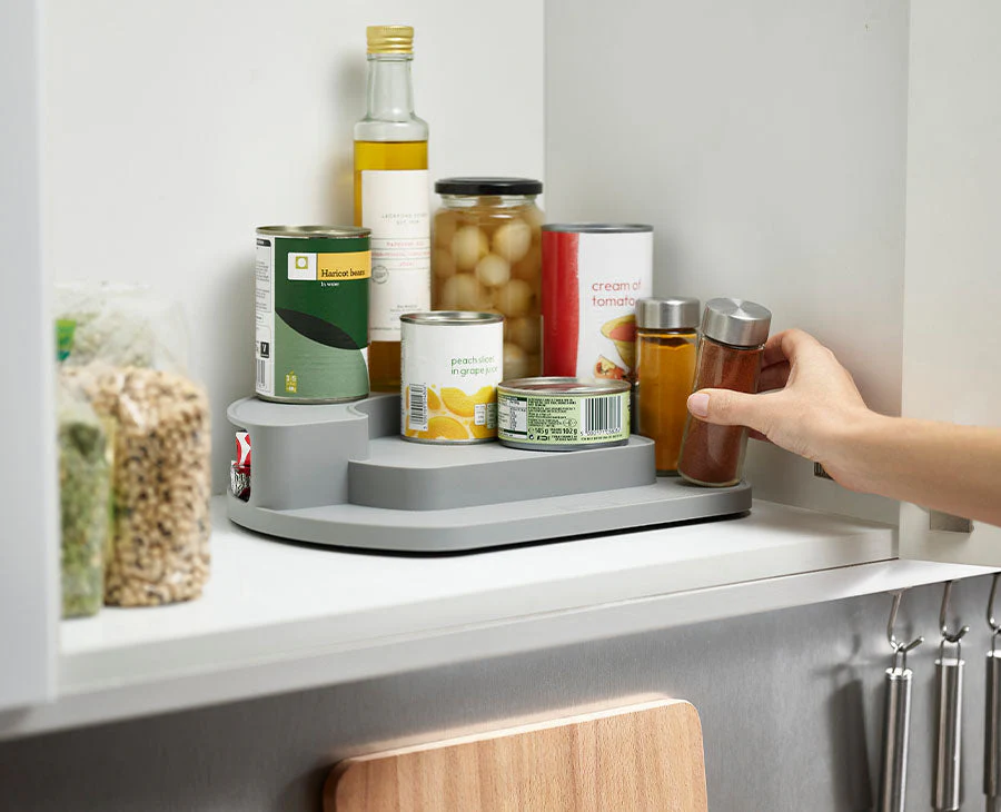 CupboardStore™ Grey Rotating Organiser - Image 2