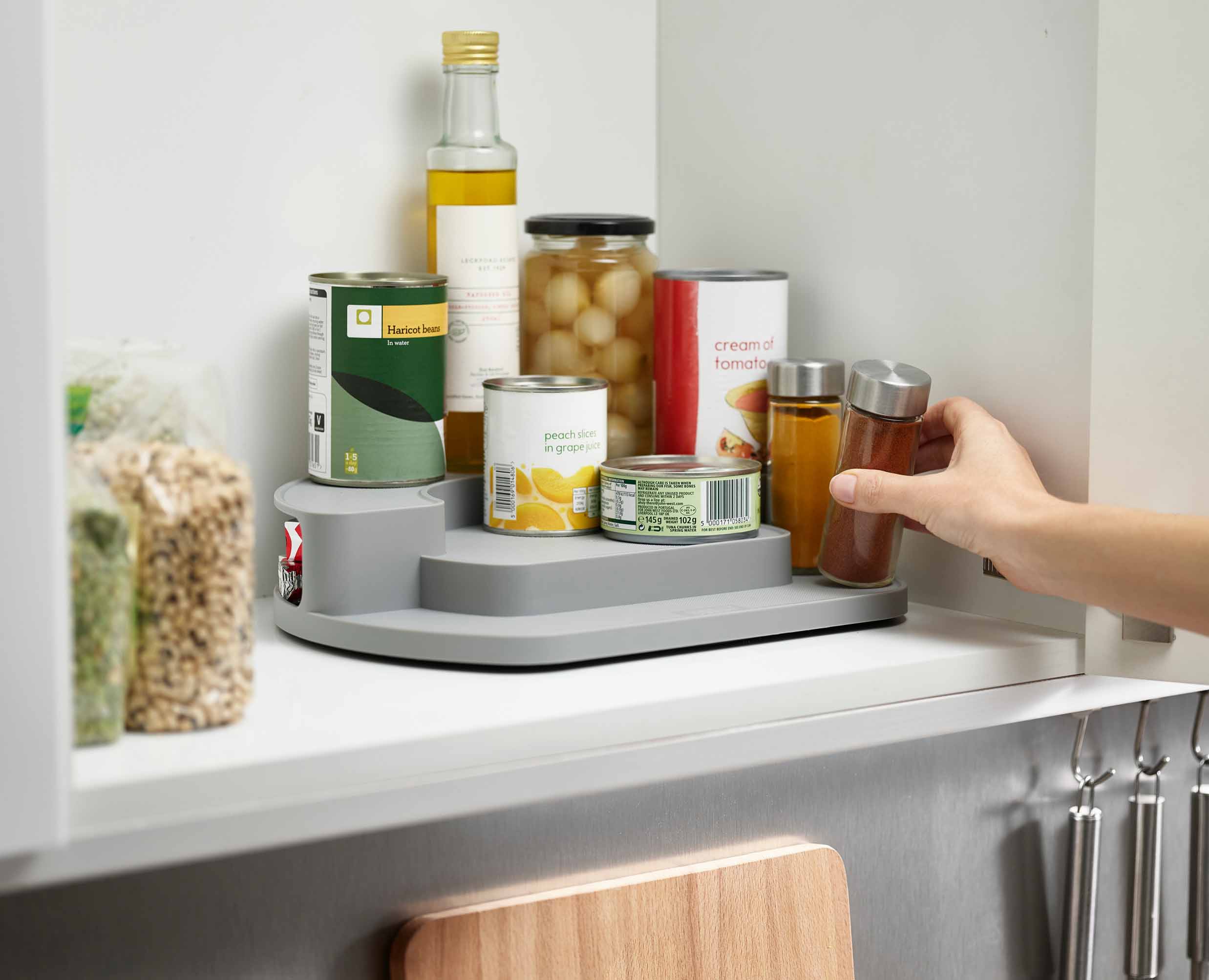 CupboardStore™ Grey Rotating Organiser - Image 3