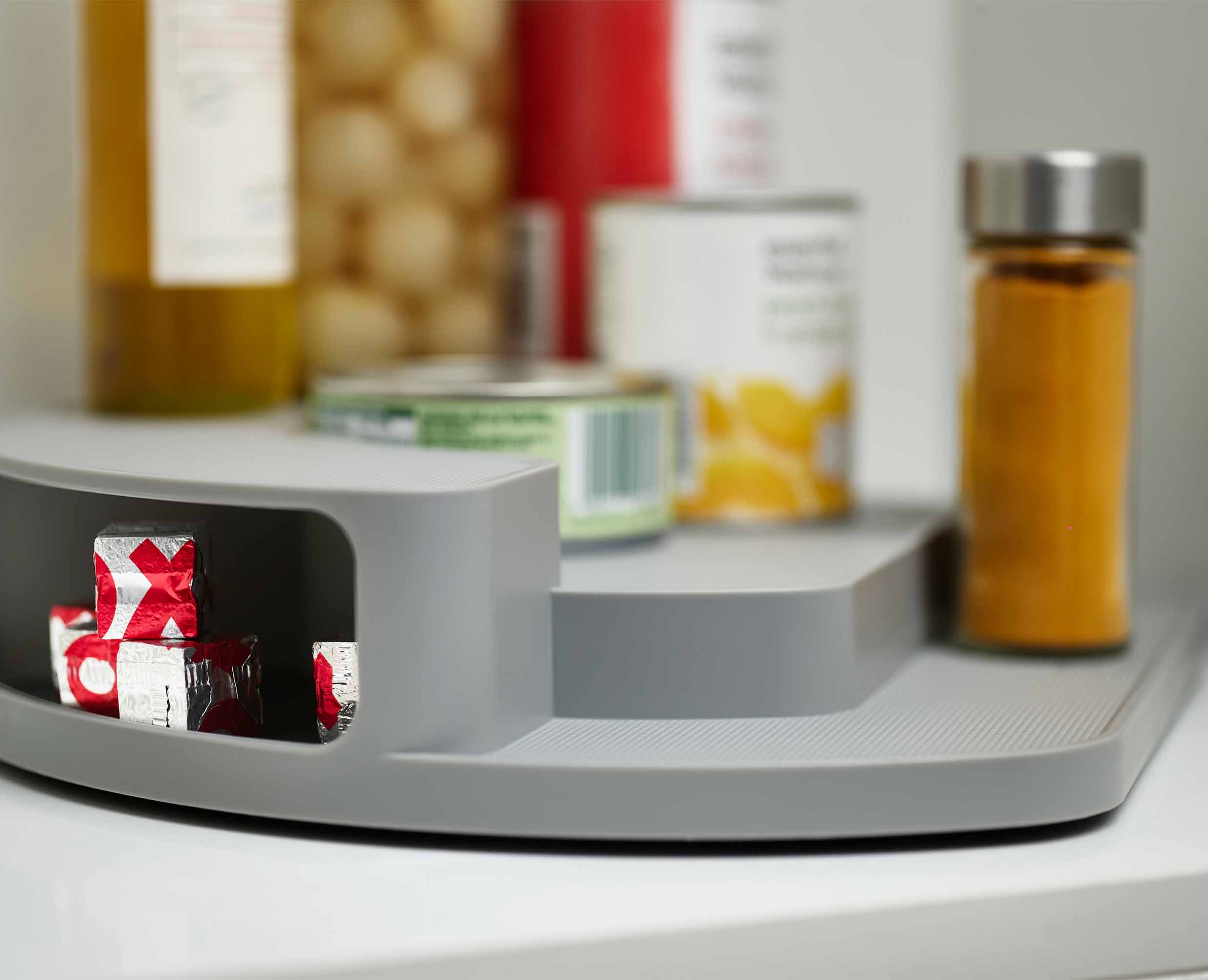 CupboardStore™ Grey Rotating Organiser - Image 5