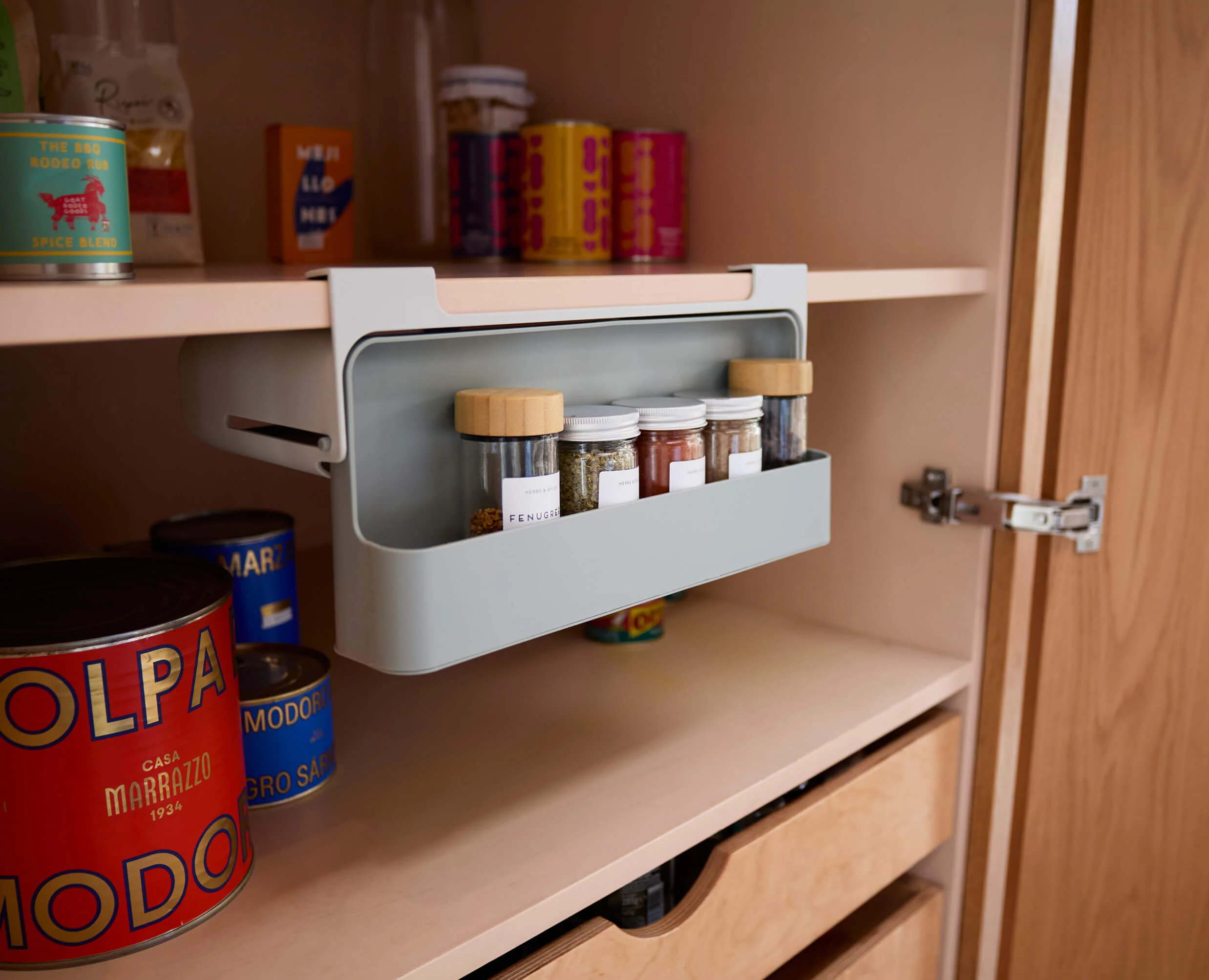 CupboardStore™ Under-Shelf Spice Rack - Image 2