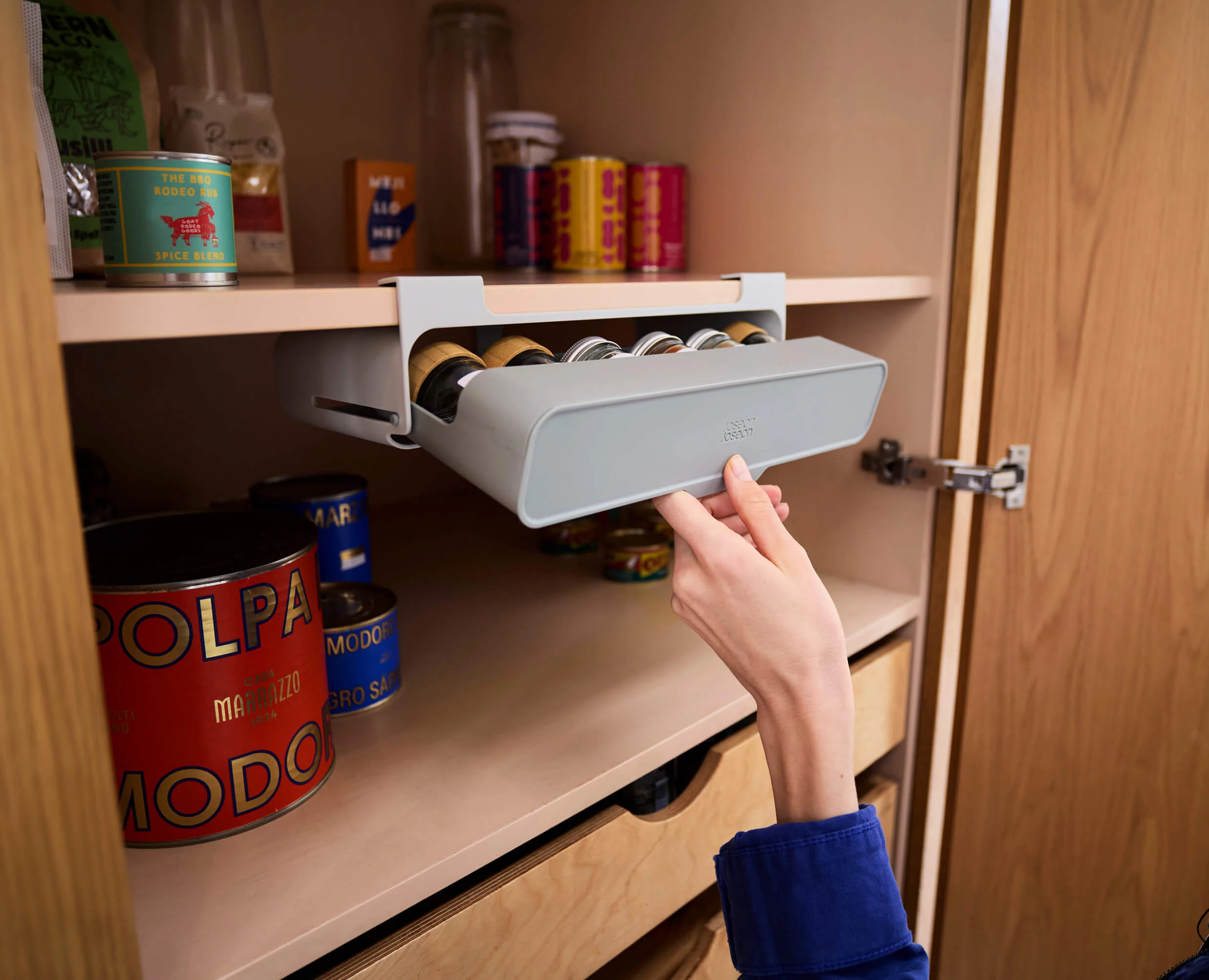 CupboardStore™ Under-Shelf Spice Rack - Image 3