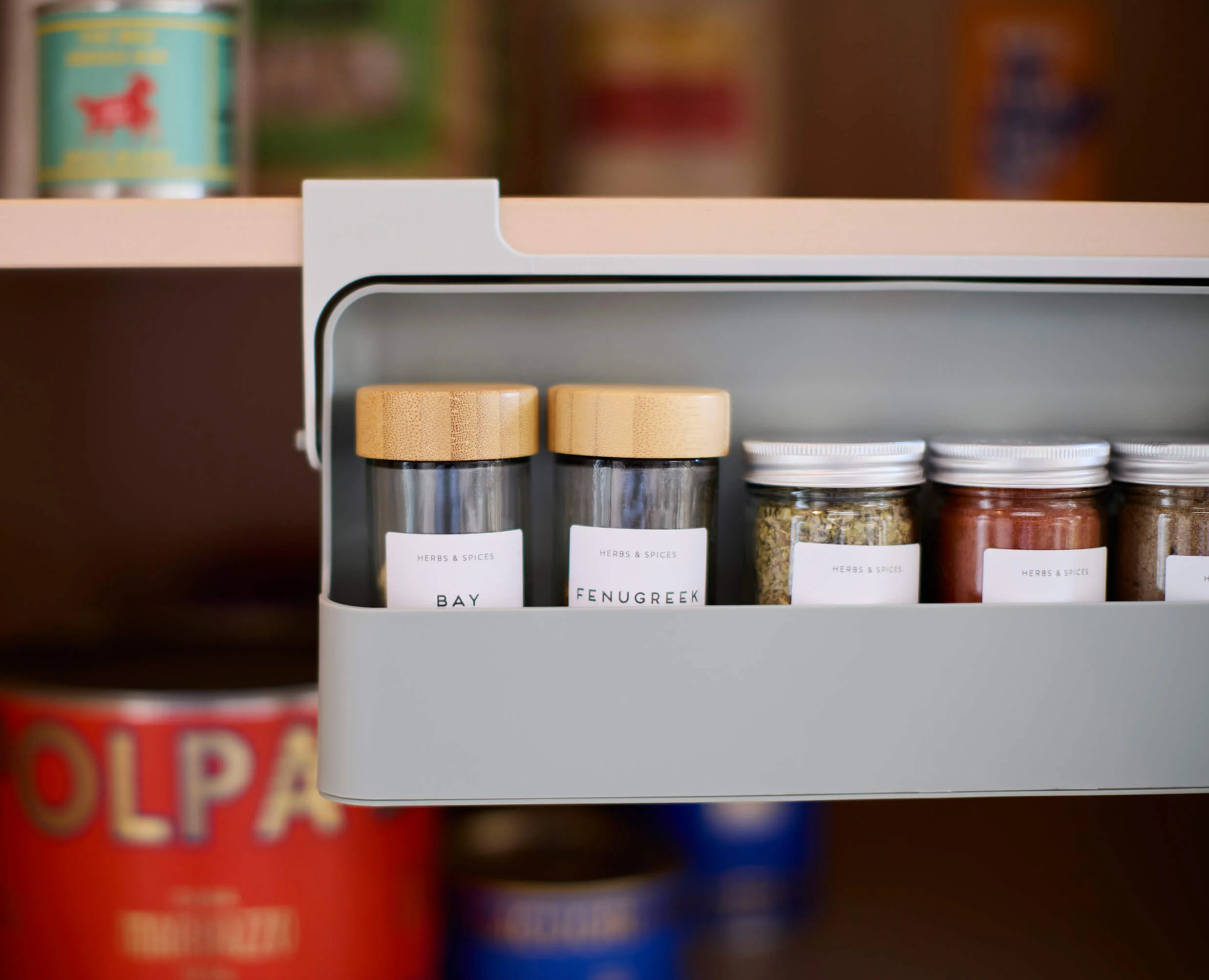 CupboardStore™ Under-Shelf Spice Rack - Image 5