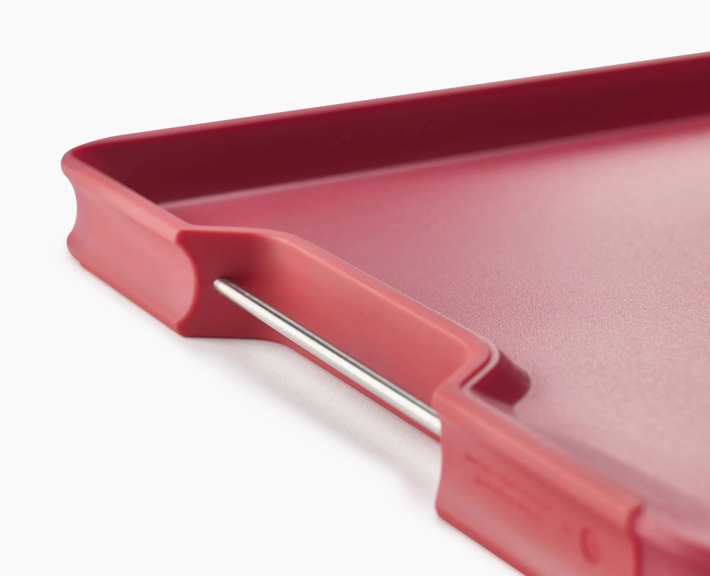 Cut&Carve™ Plus Multi-function Red Chopping Board - Image 5