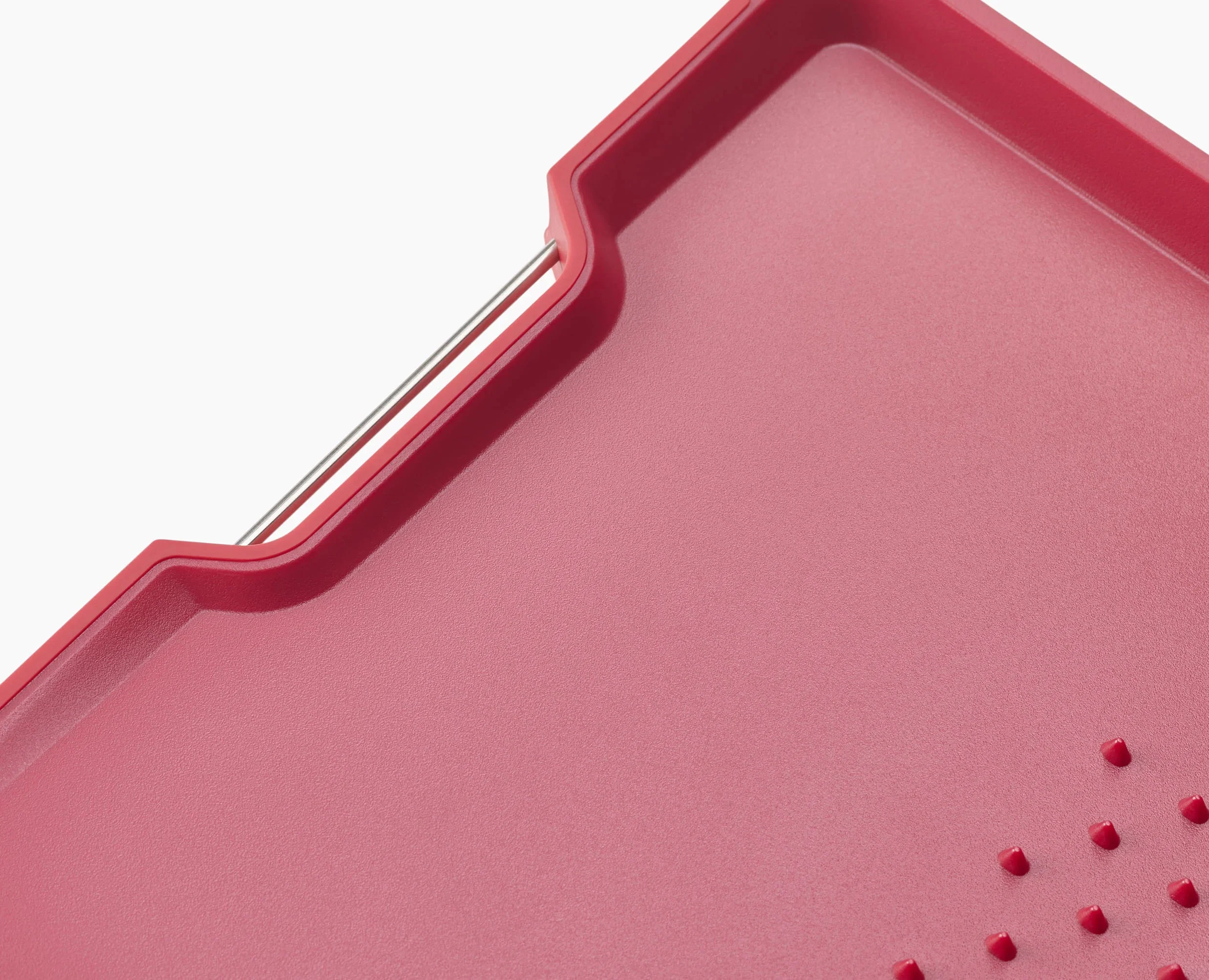 Cut&Carve™ Plus Multi-function Red Chopping Board - Image 6