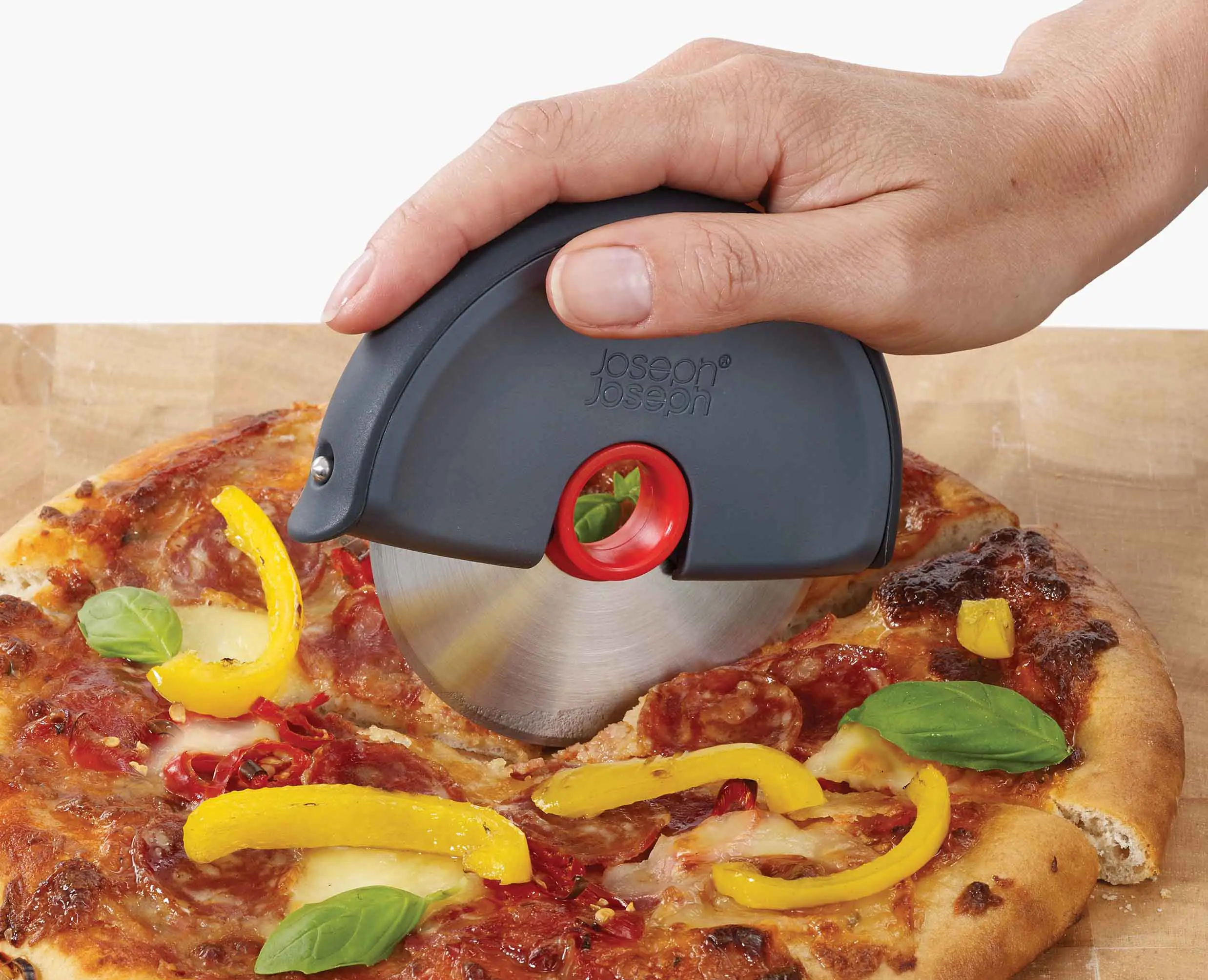 Disc Easy-clean Grey Pizza Cutter - Image 3