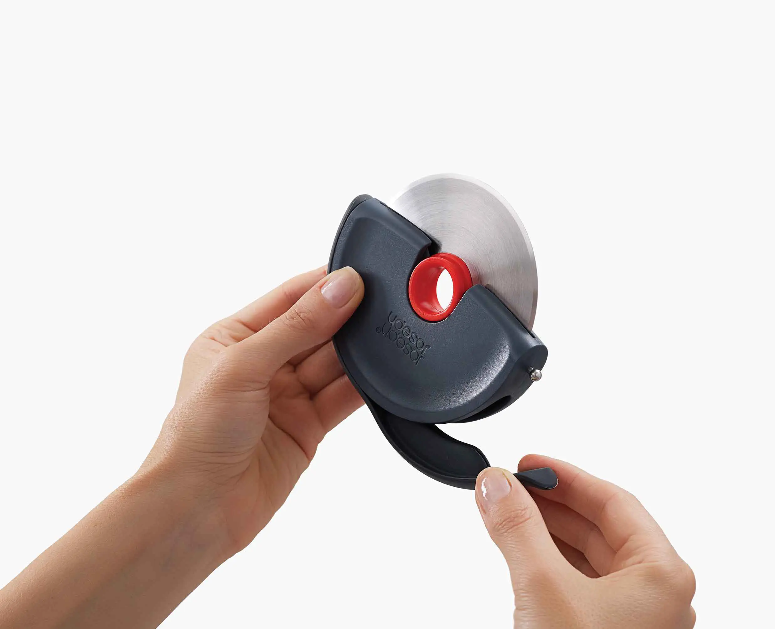 Disc Easy-clean Grey Pizza Cutter - Image 6