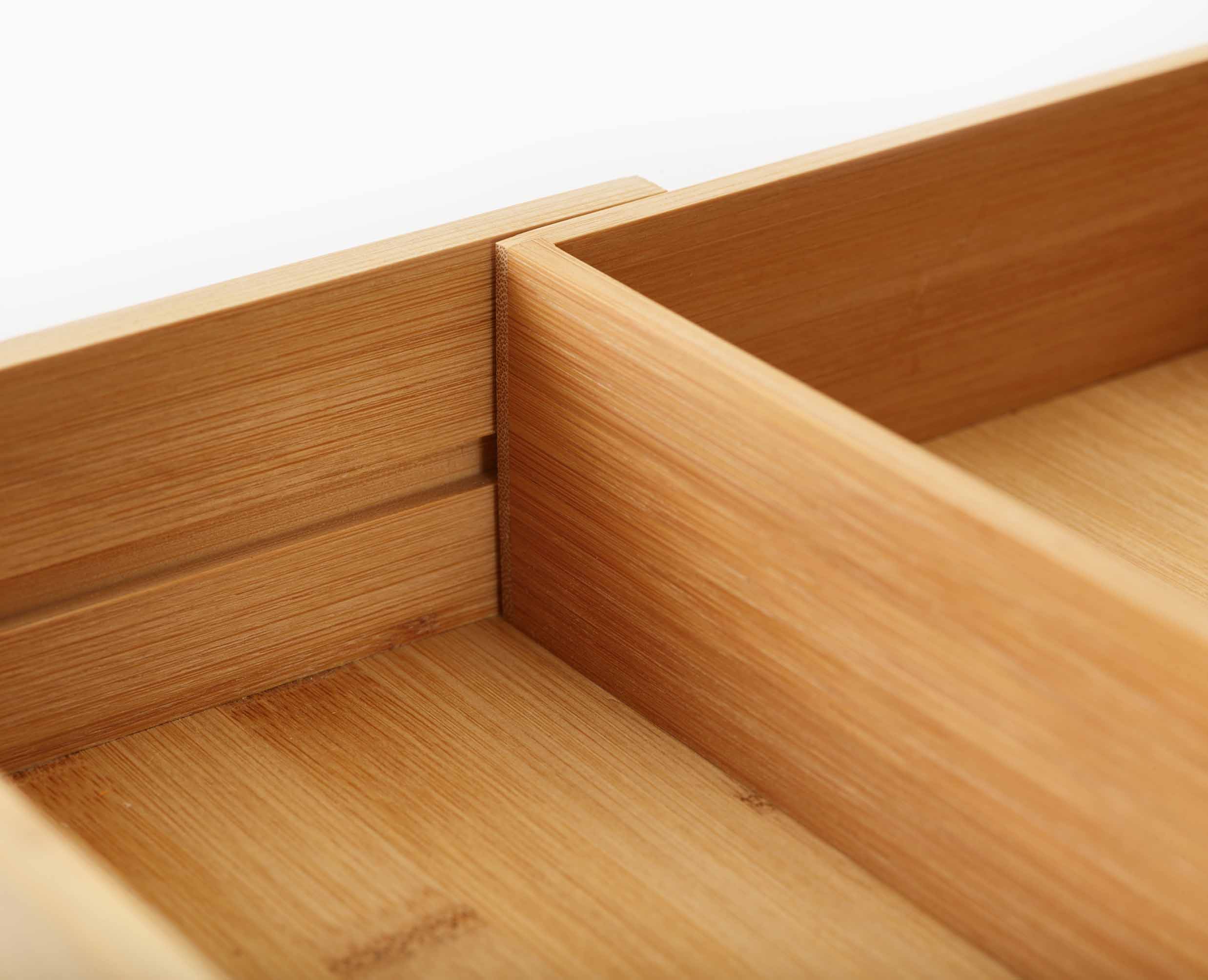 DrawerStore™ Bamboo Expanding Cutlery, Utensil & Gadgets Organiser - Image 6