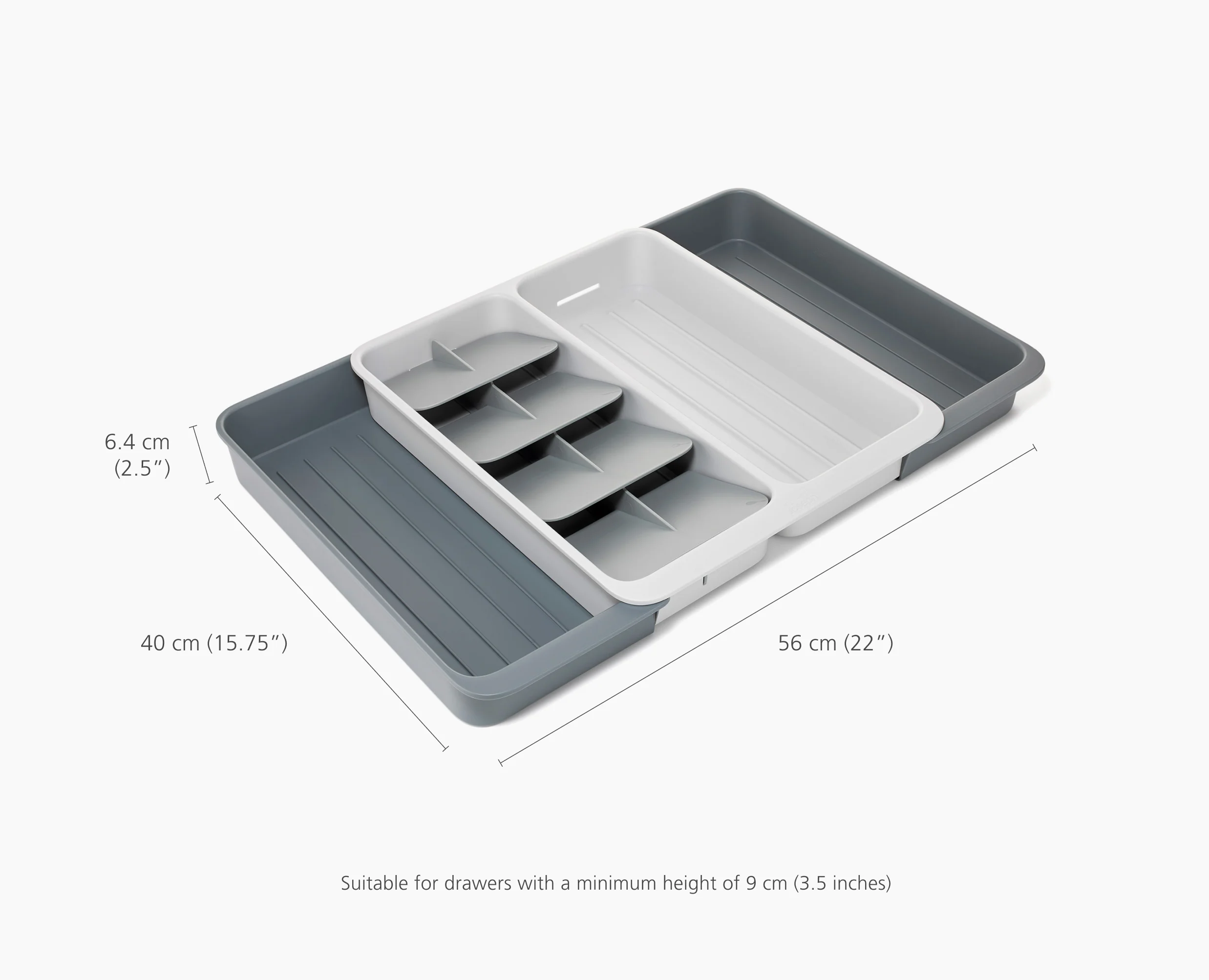 DrawerStore™ Expanding Tiered Cutlery, Utensil & Gadget Organiser - Image 7
