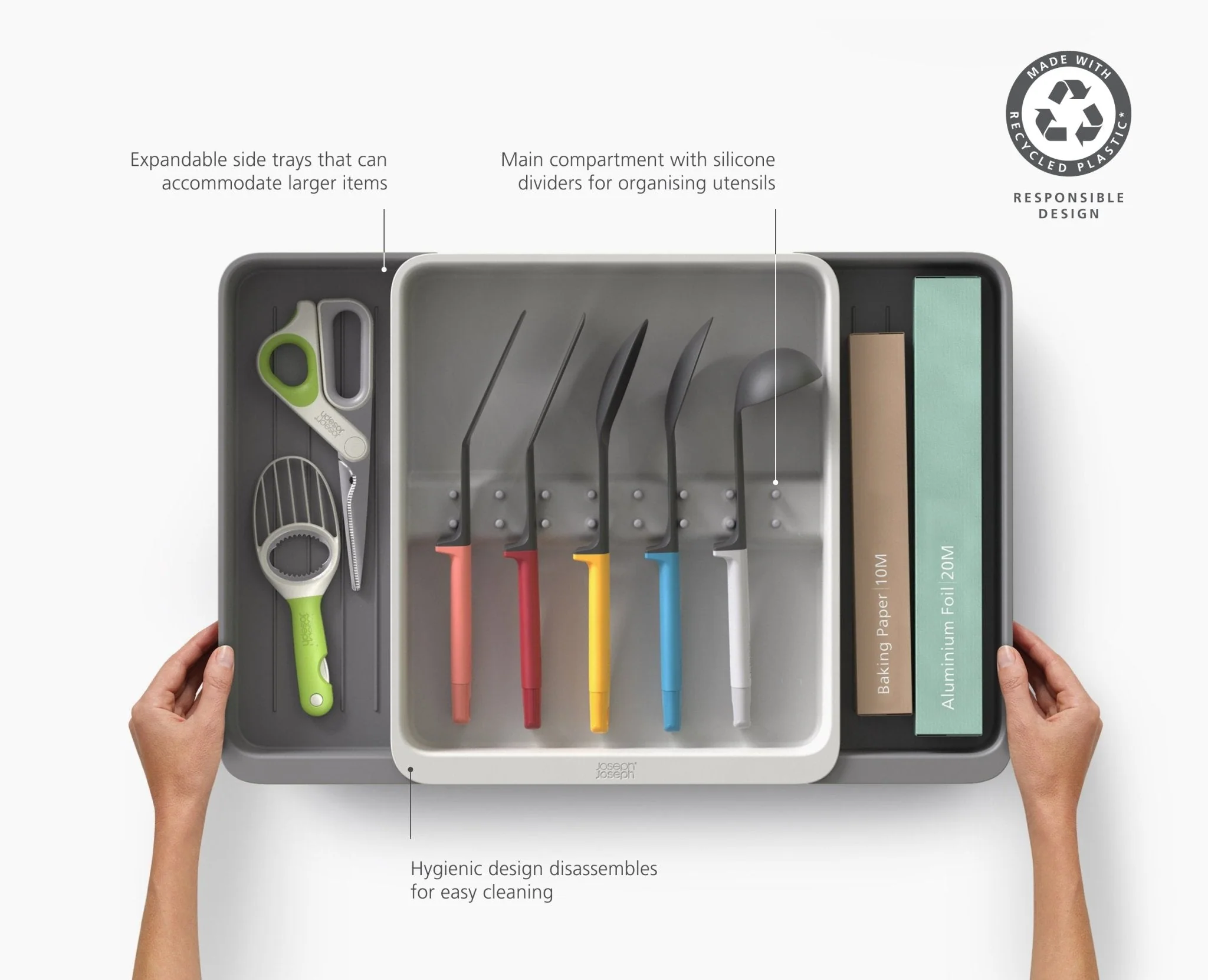 DrawerStore™ Expanding Utensil & Gadget Organiser - Image 6