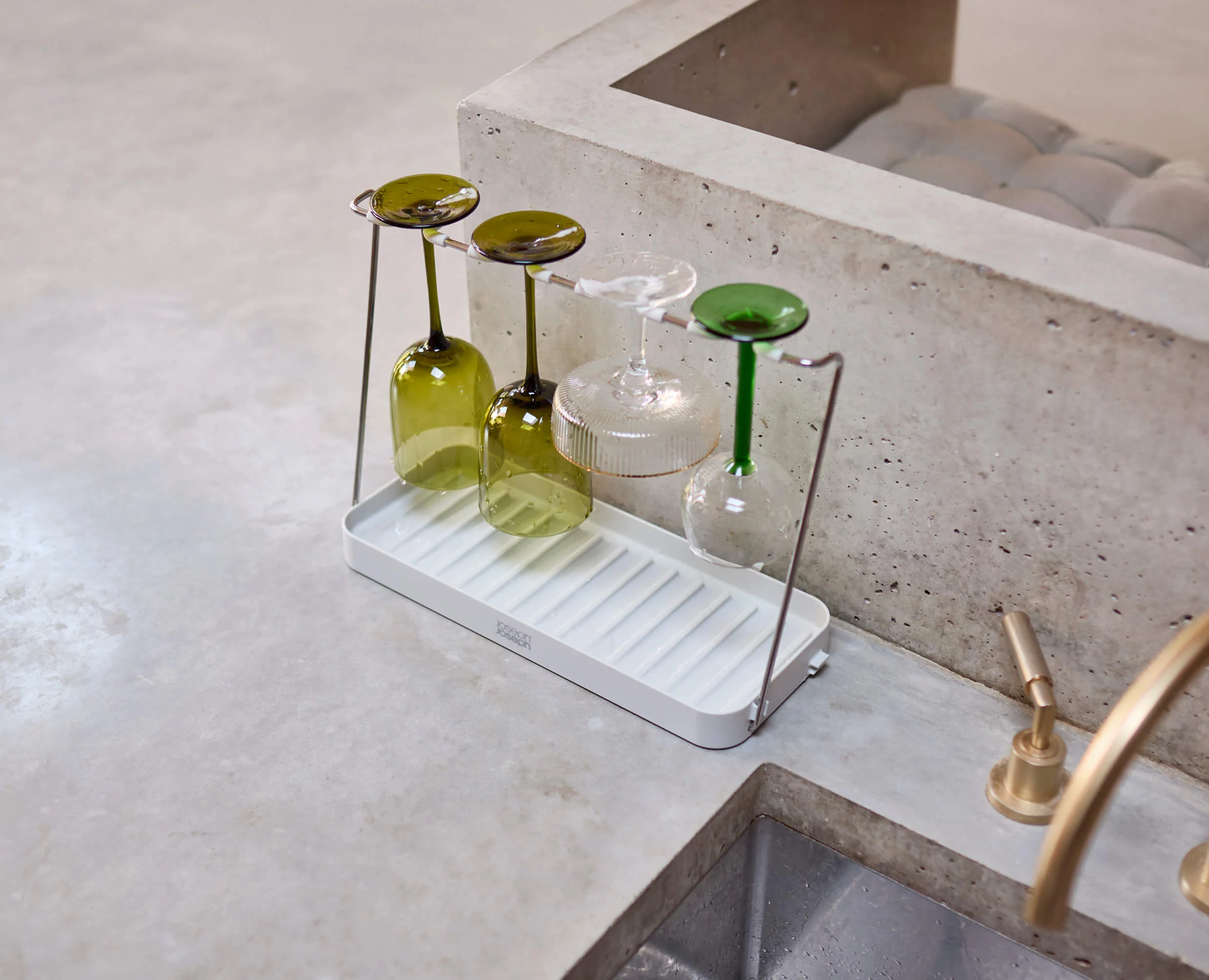 DrySmart™ Folding Wine Glass Drying Rack - Image 2