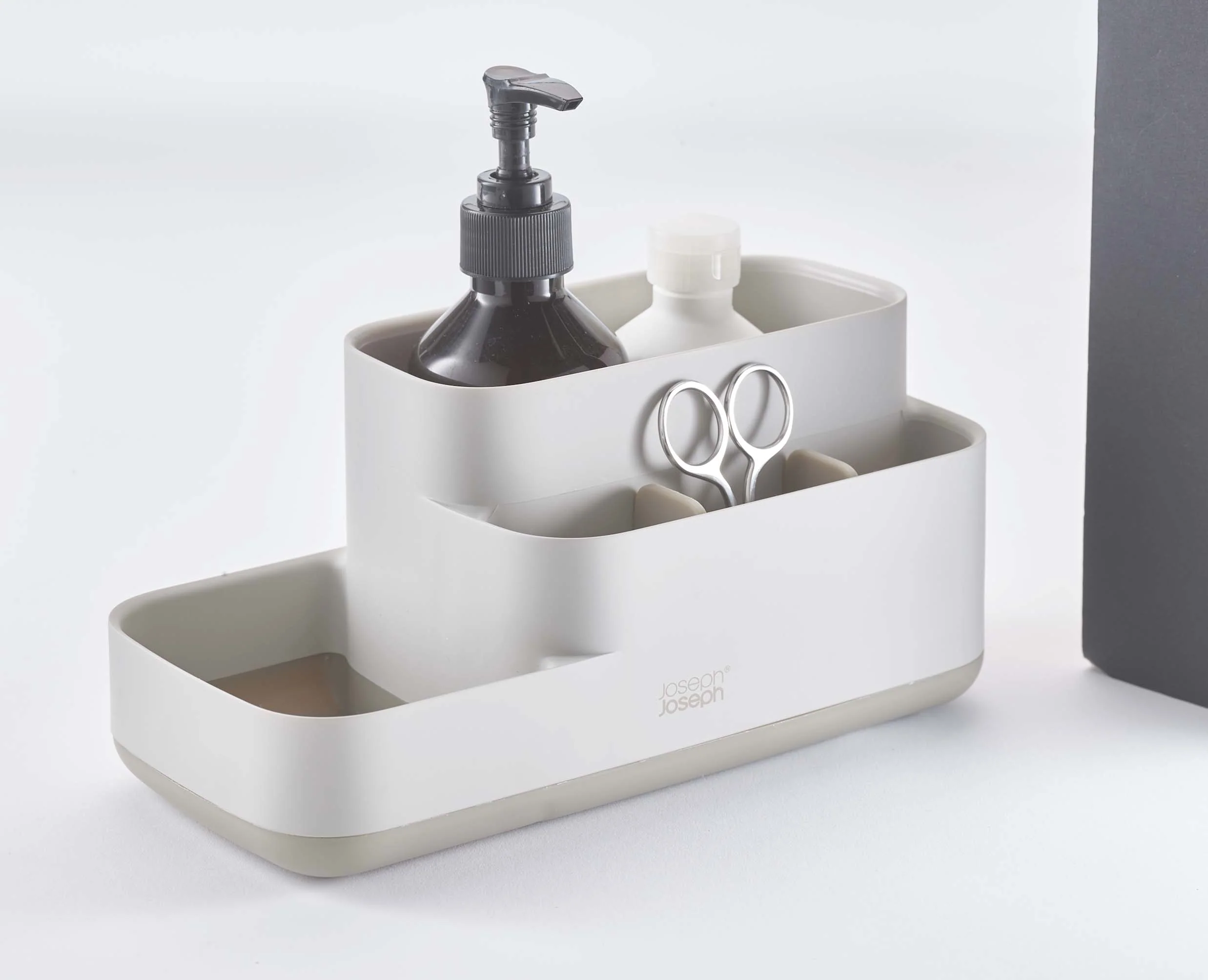 EasyStore™ Matt Ecru Bathroom Storage Caddy - Image 4