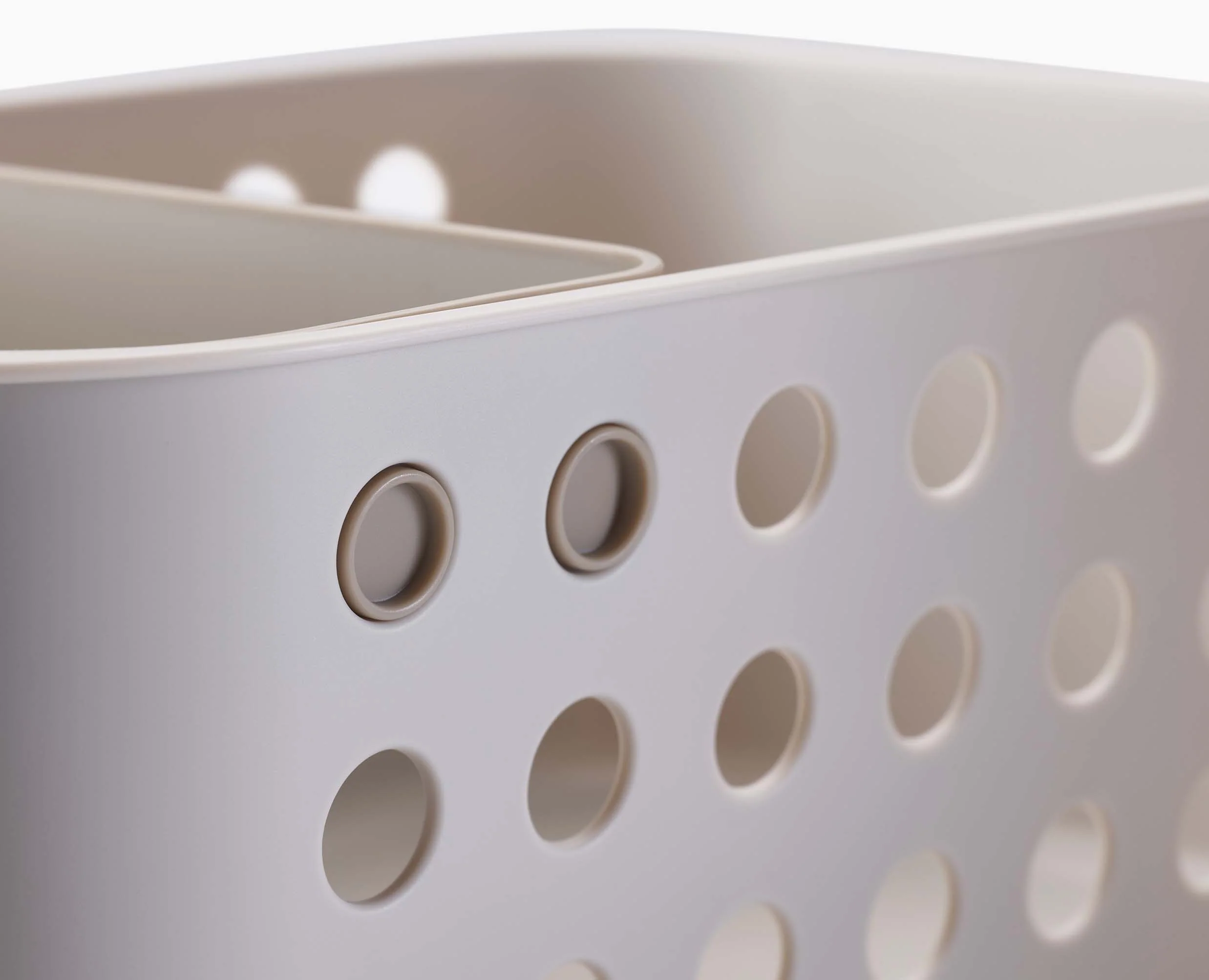 EasyStore™ Ecru Bathroom Storage Basket - Image 6