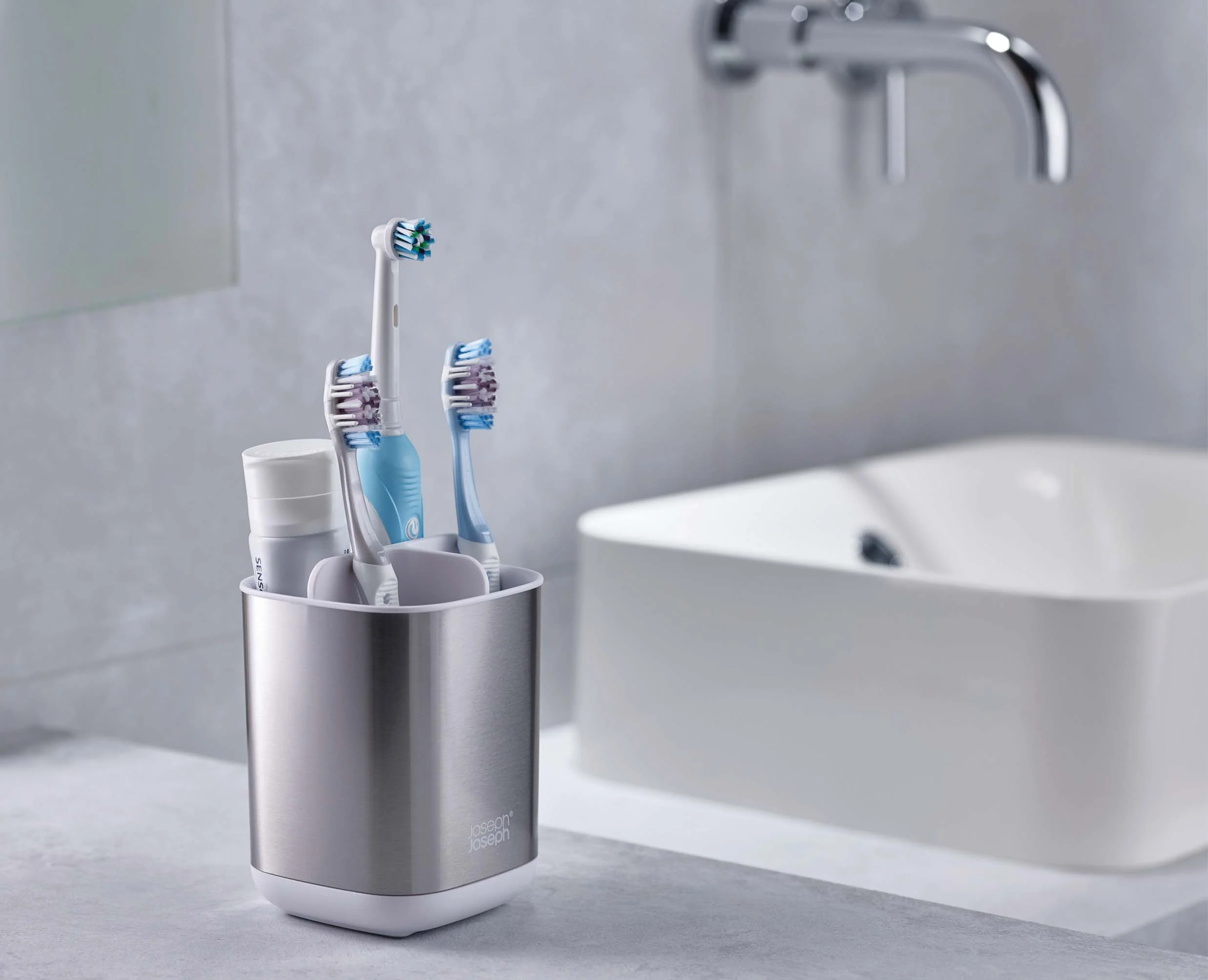 EasyStore™ Stainless-steel Toothbrush Holder - Image 3