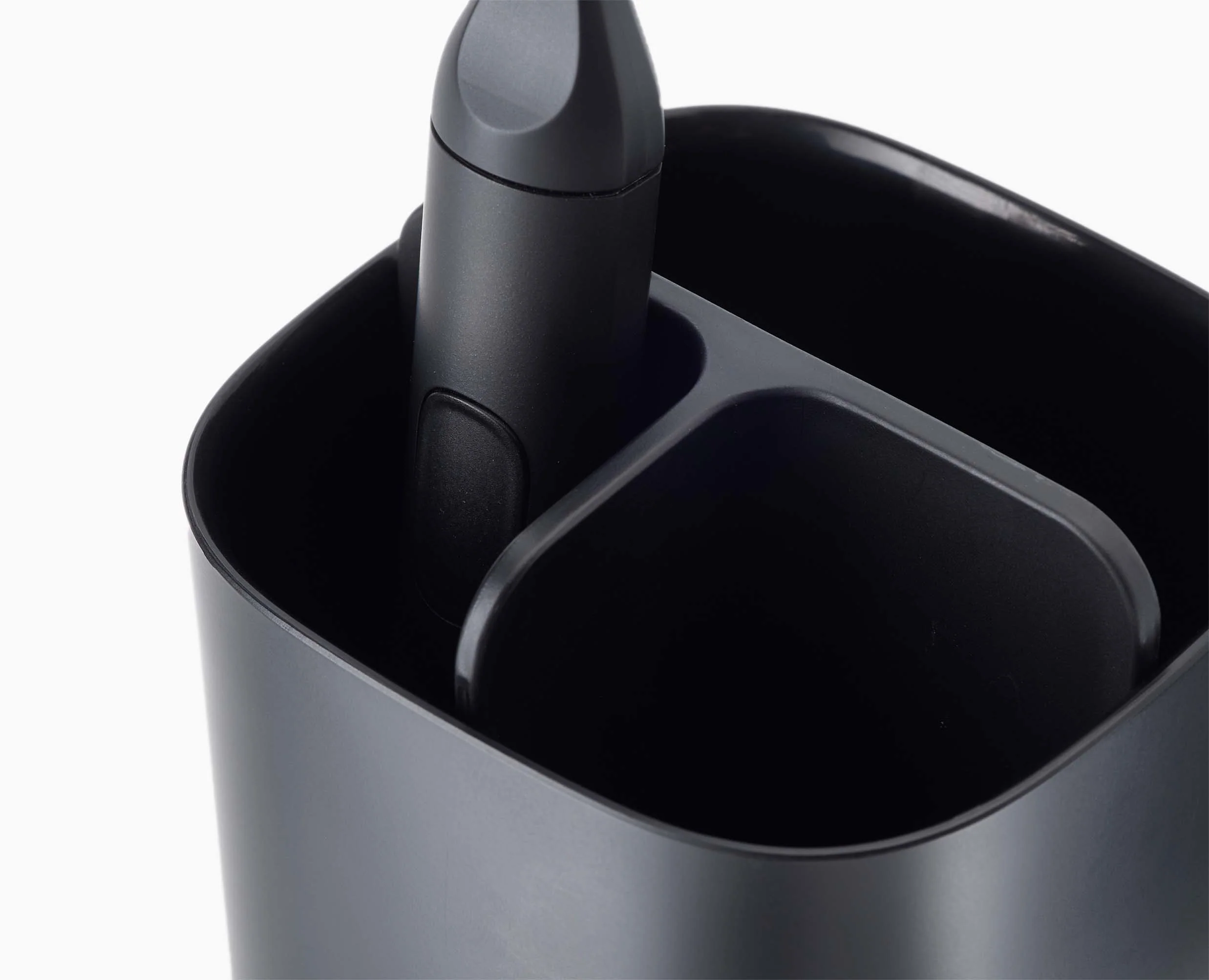 EasyStore™ Matt Black Toothbrush Holder - Image 6