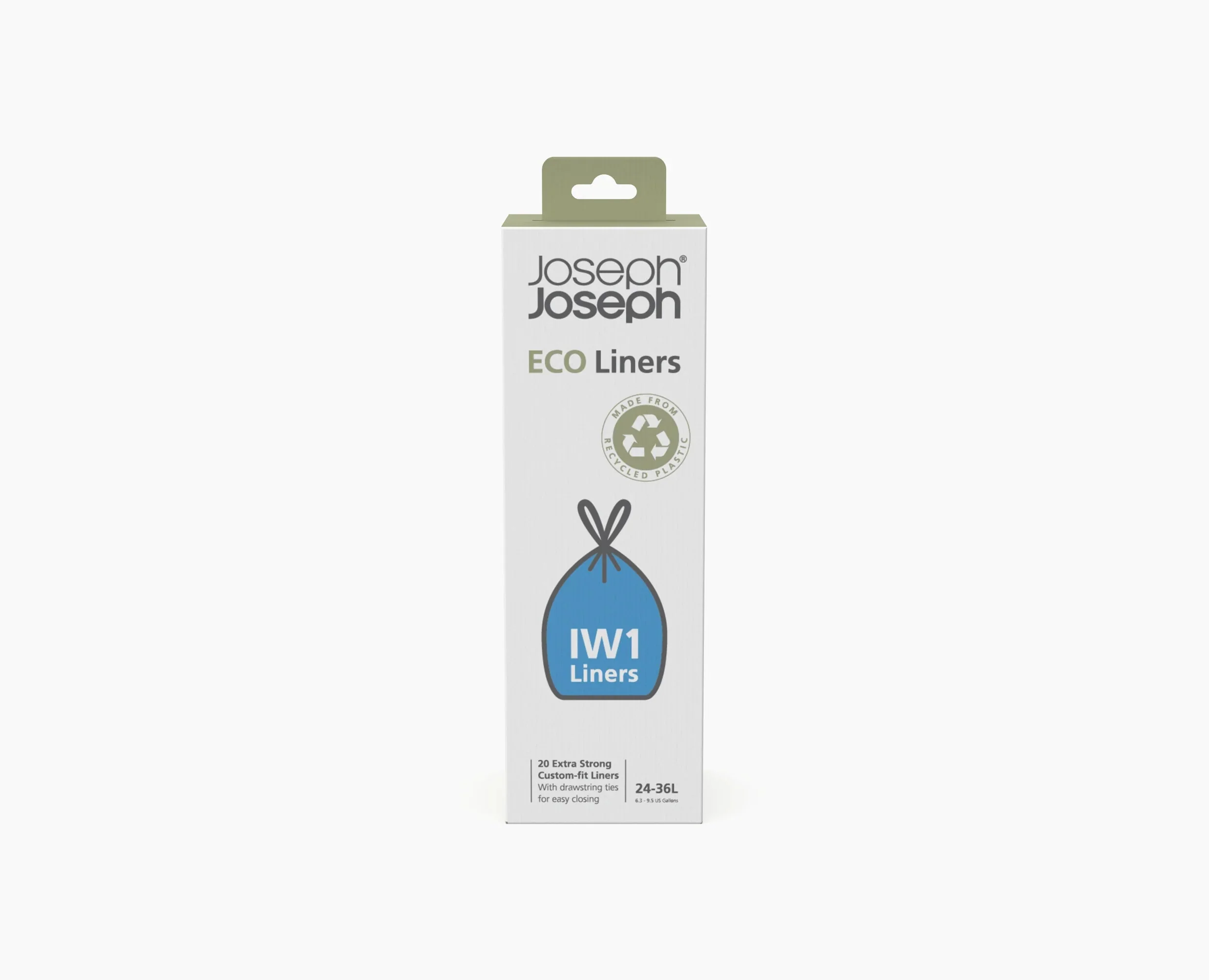 IW1 24-36L Grey Recycled Bin Liners - Image 3