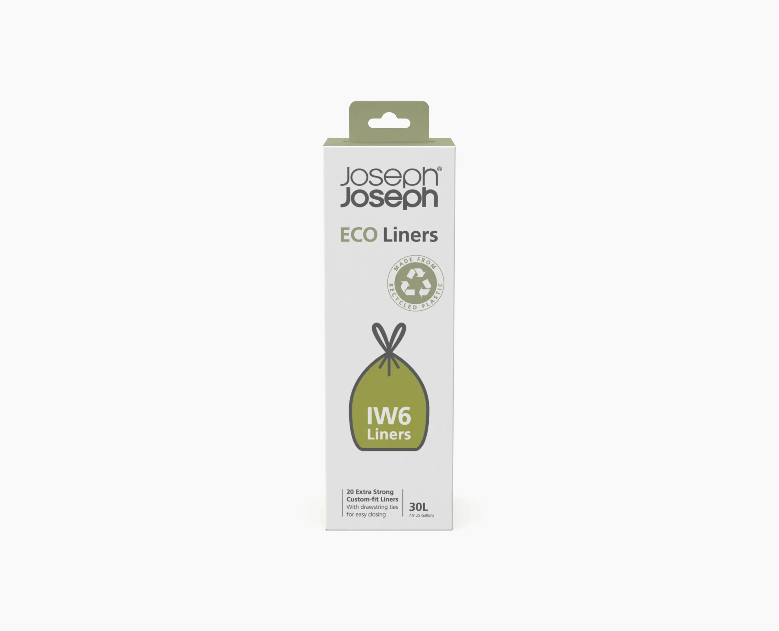 IW6 30L Grey Recycled Bin Liners - Image 3