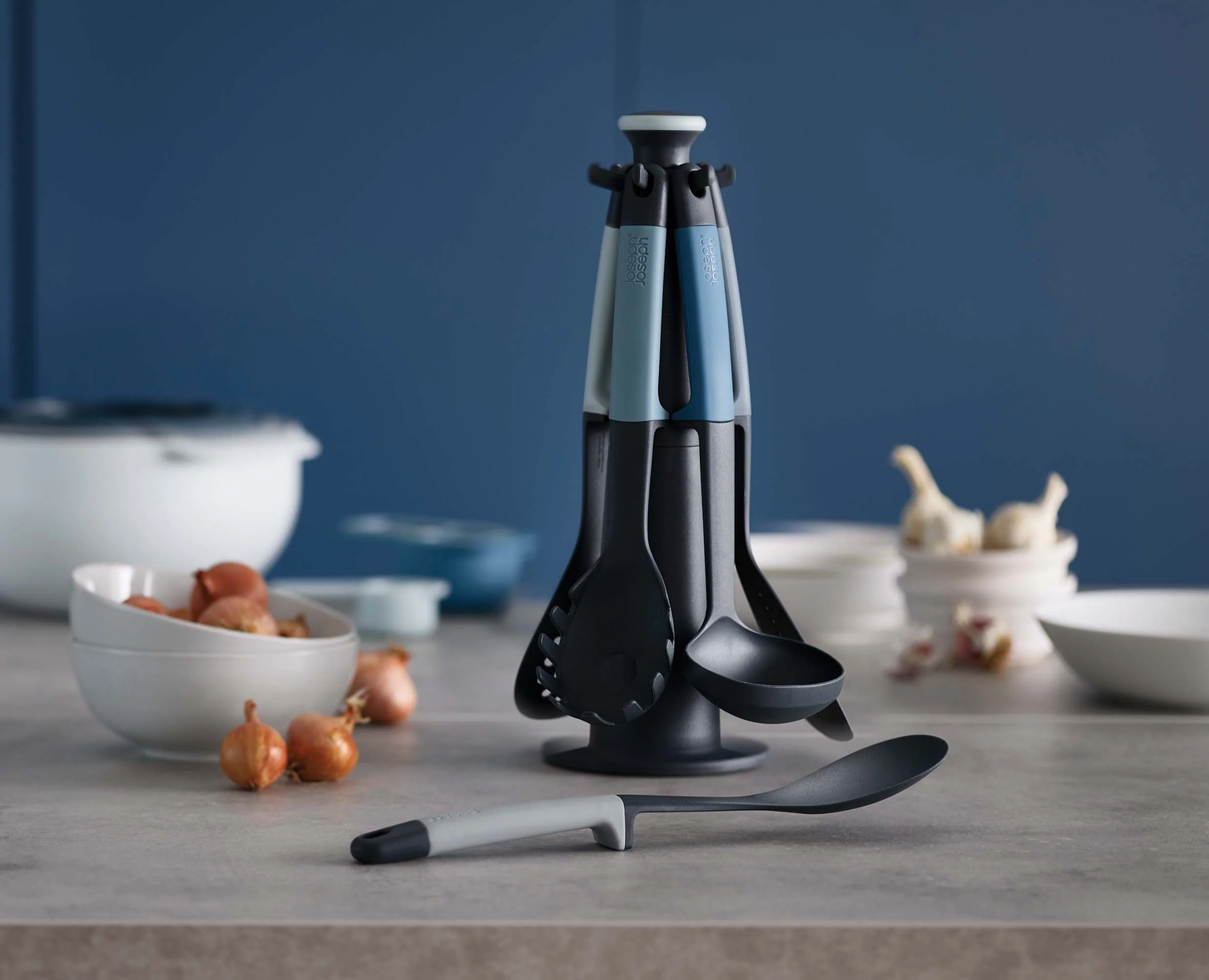 Elevate™ 6-piece Blue Utensil Set - Editions - Image 3