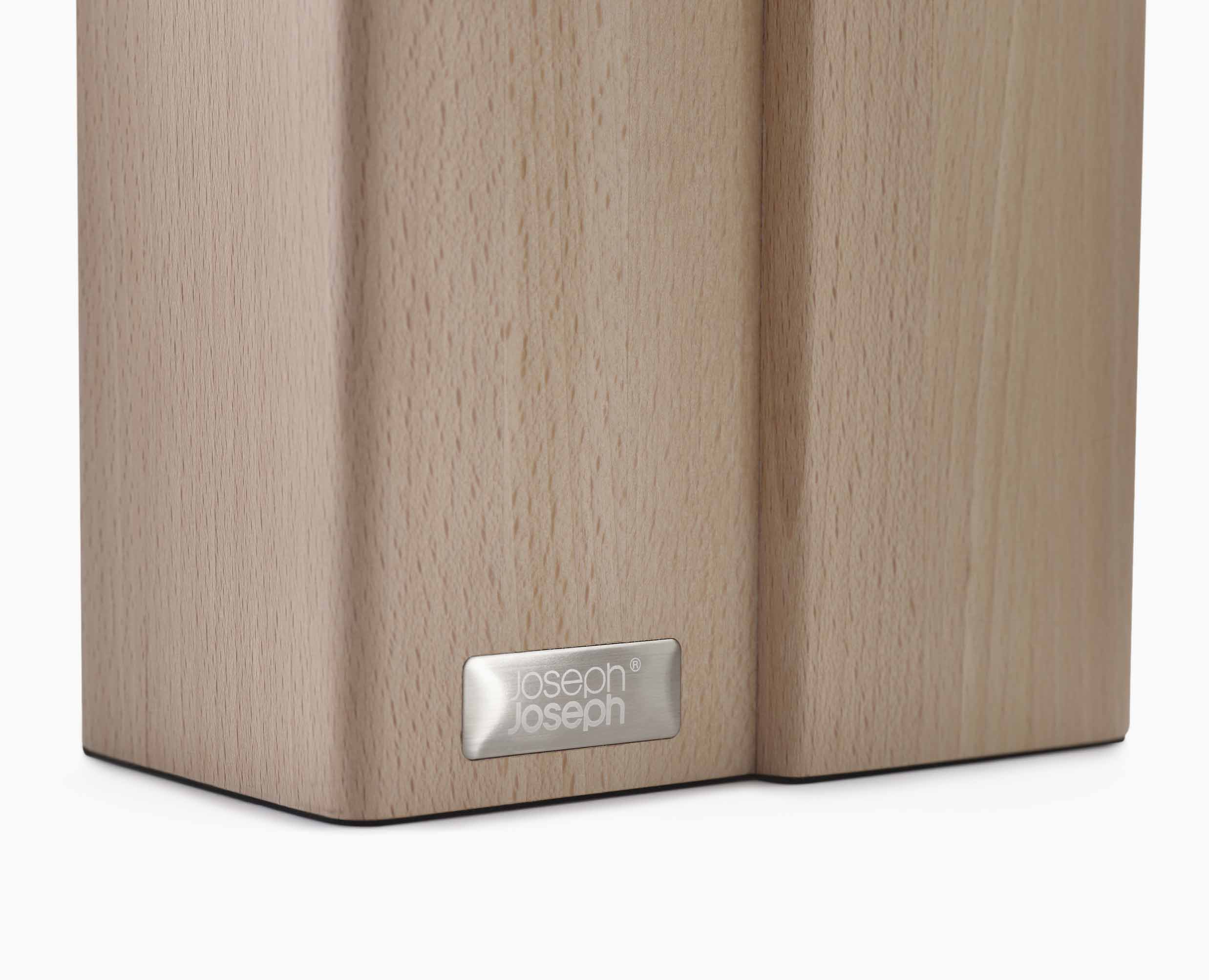 Elevate™ Fusion 5-piece Knife & Scissor Set with Beechwood Block - Image 8