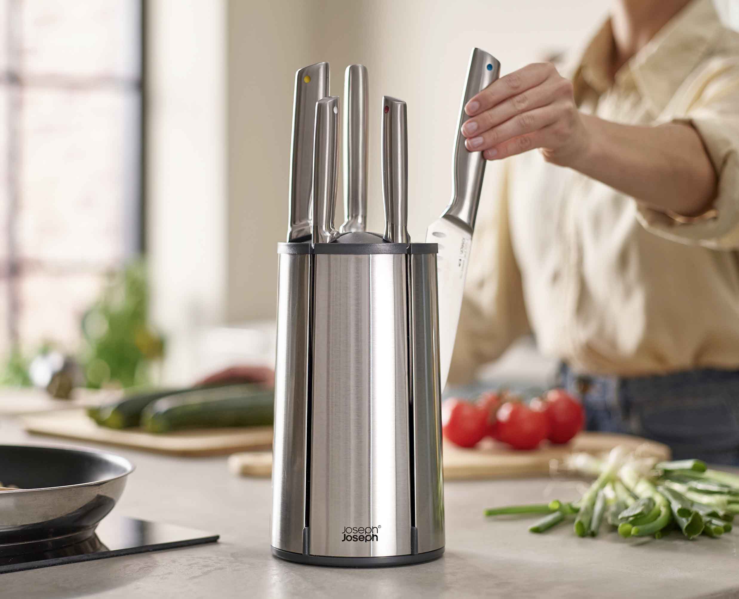 Elevate™ Steel Knives Carousel 5-piece Set - Image 3
