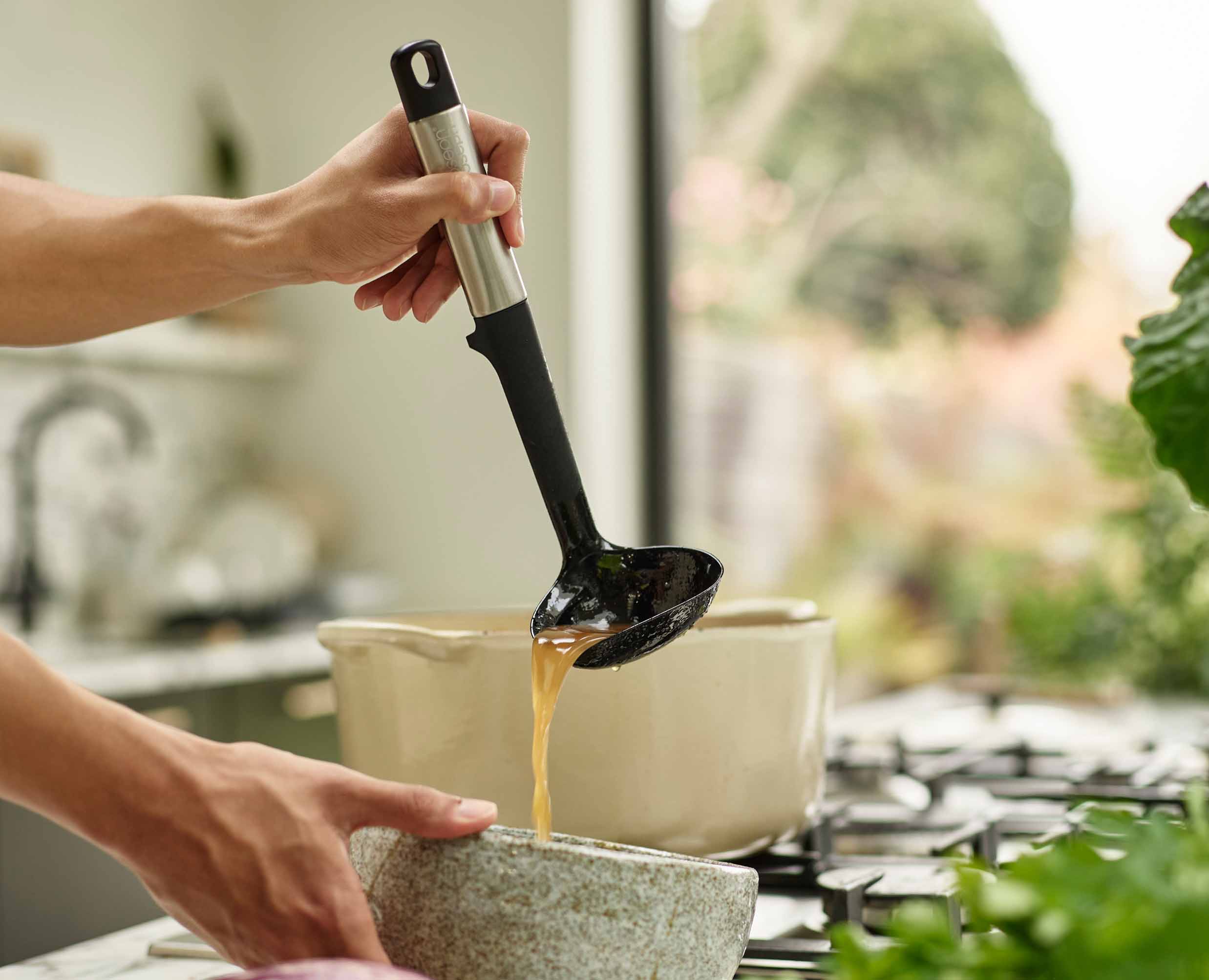 Elevate™ Stainless-steel Silicone Ladle - Image 3