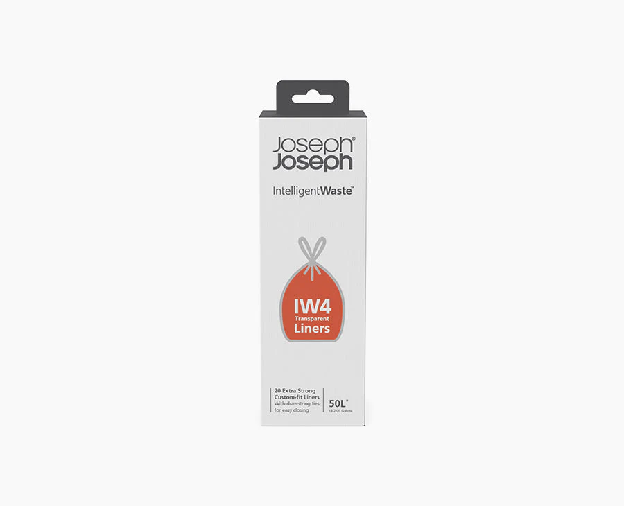 IW4 50L Clear Bin Liners