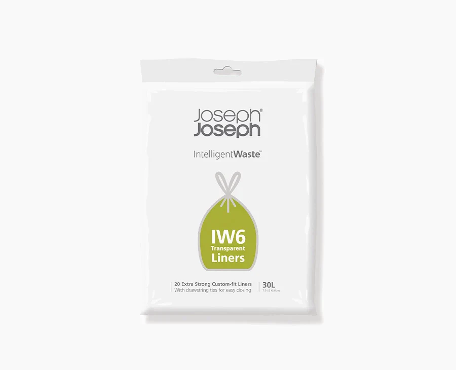 IW6 30L Clear Bin Liners
