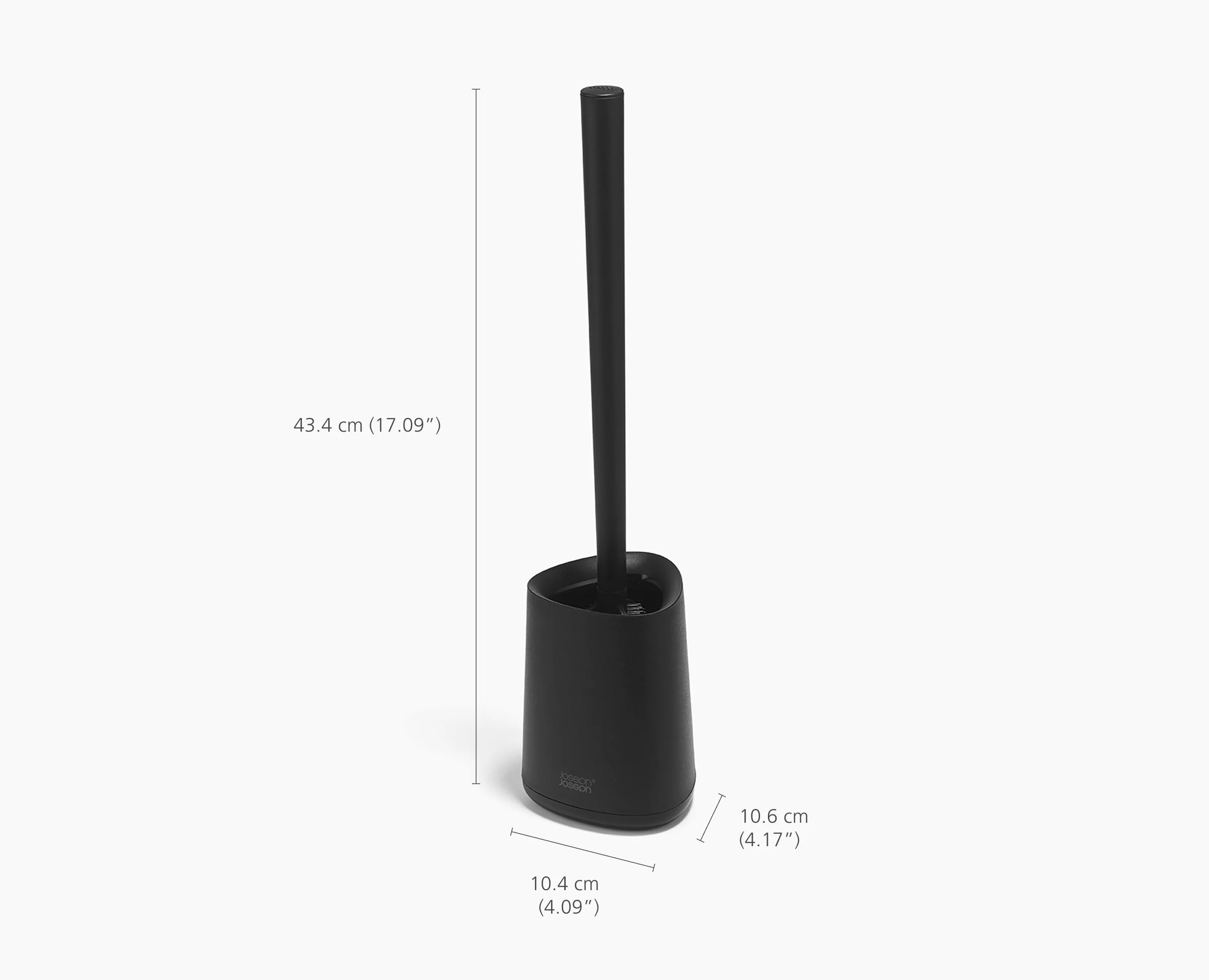 Flex™ 360 Lite Matt Black Toilet Brush - Image 8