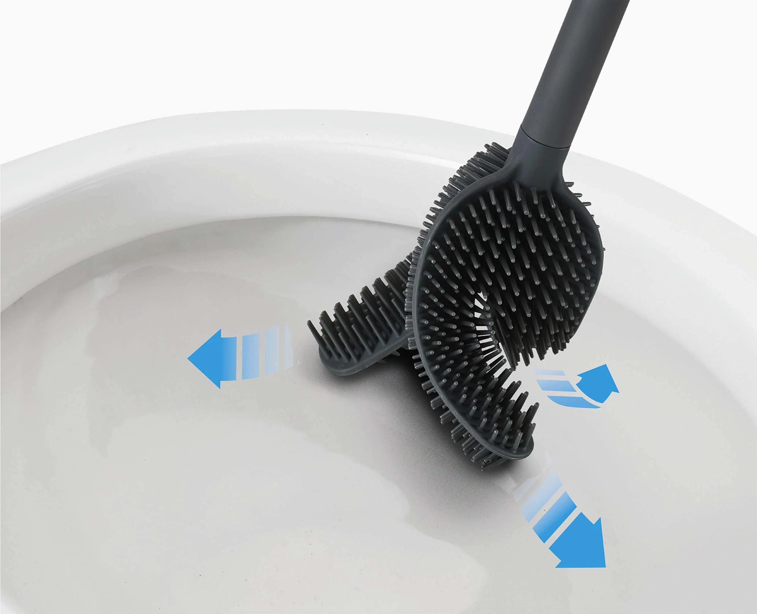 Flex™ 360 Luxe Toilet Brush with Stainless-steel Finish - Image 4