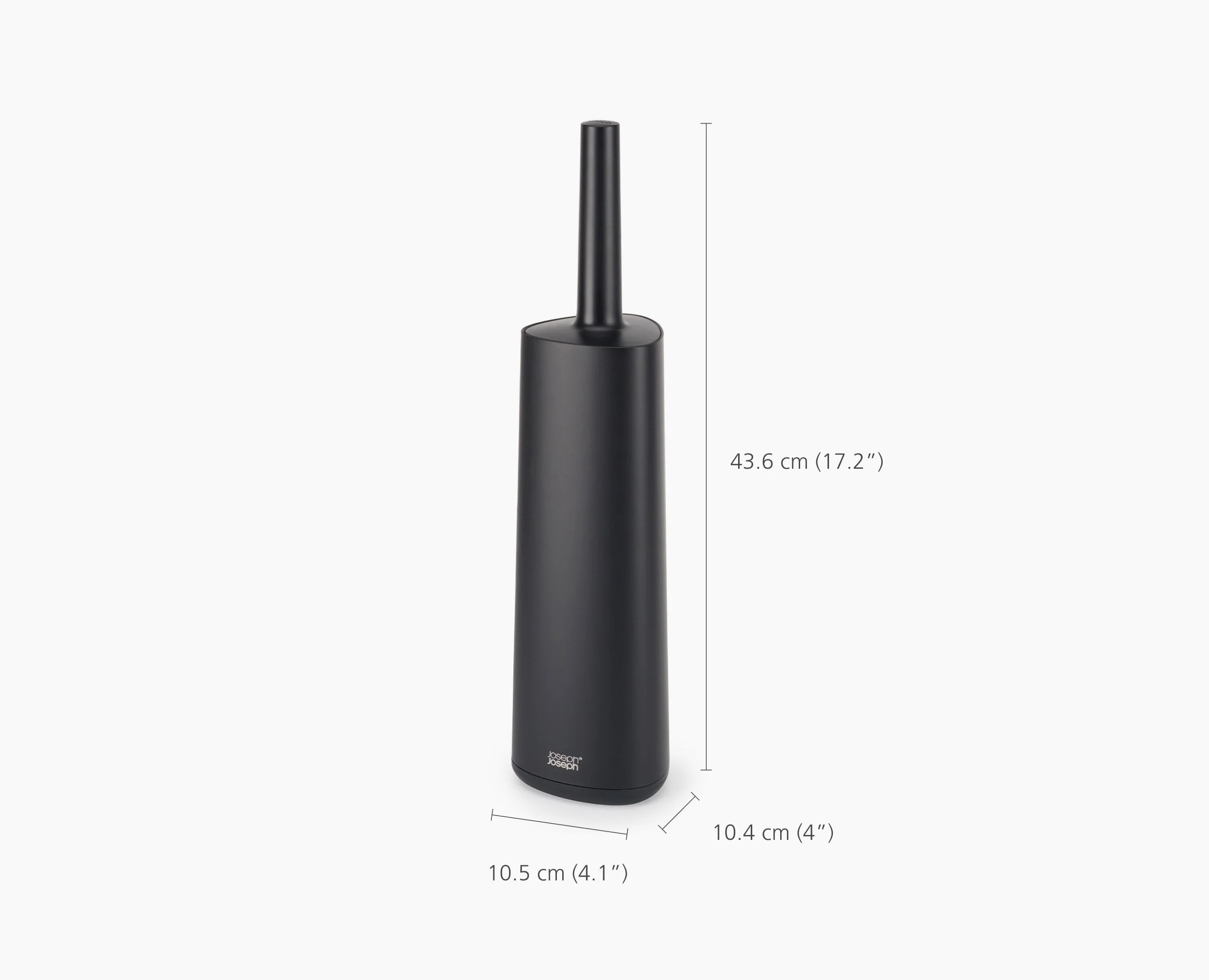 Flex™ 360 Pack of 2 Matt Black Toilet Brushes - Image 9