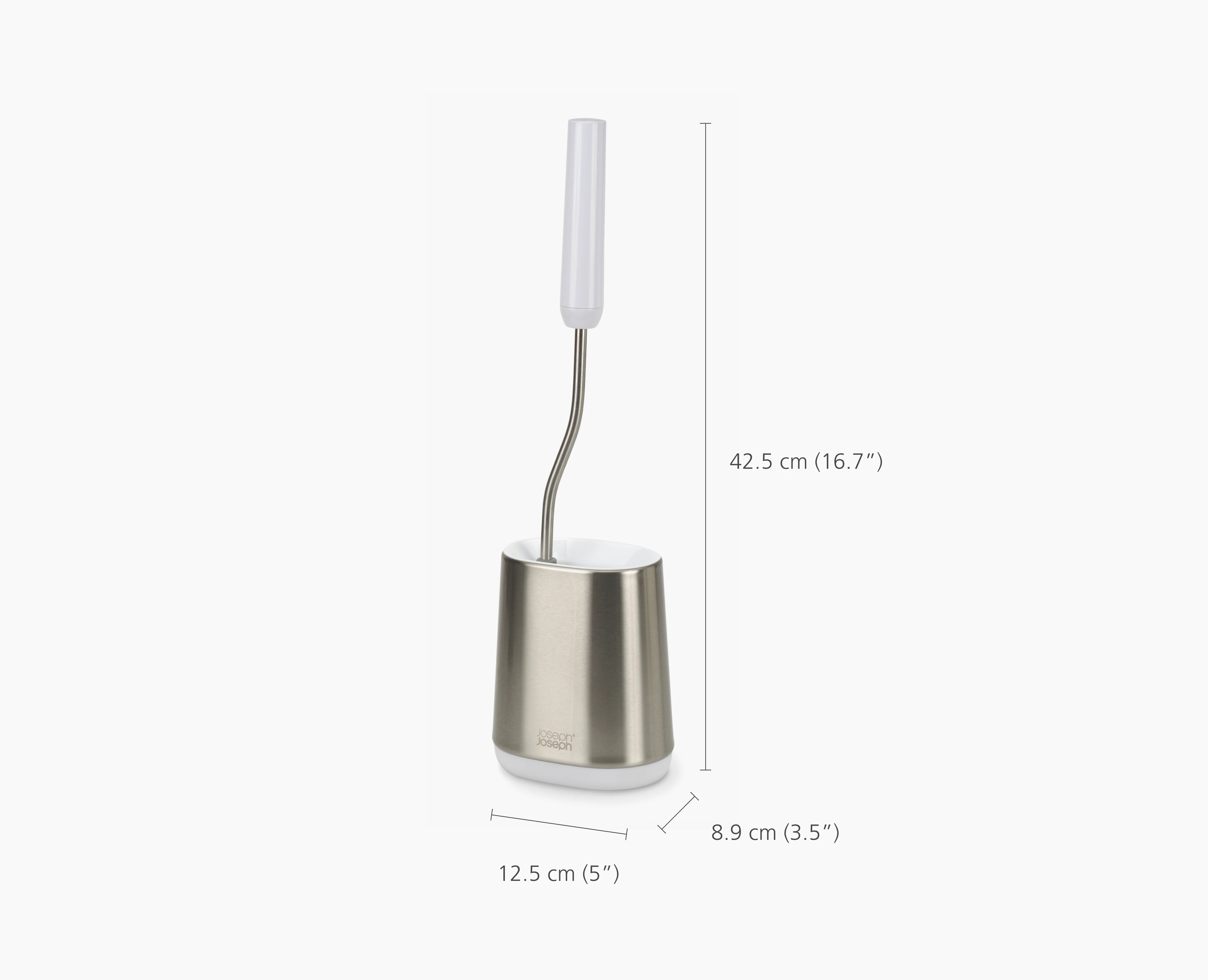 Flex™ Lite Pack of 2 Stainless-Steel Toilet Brushes - Image 7