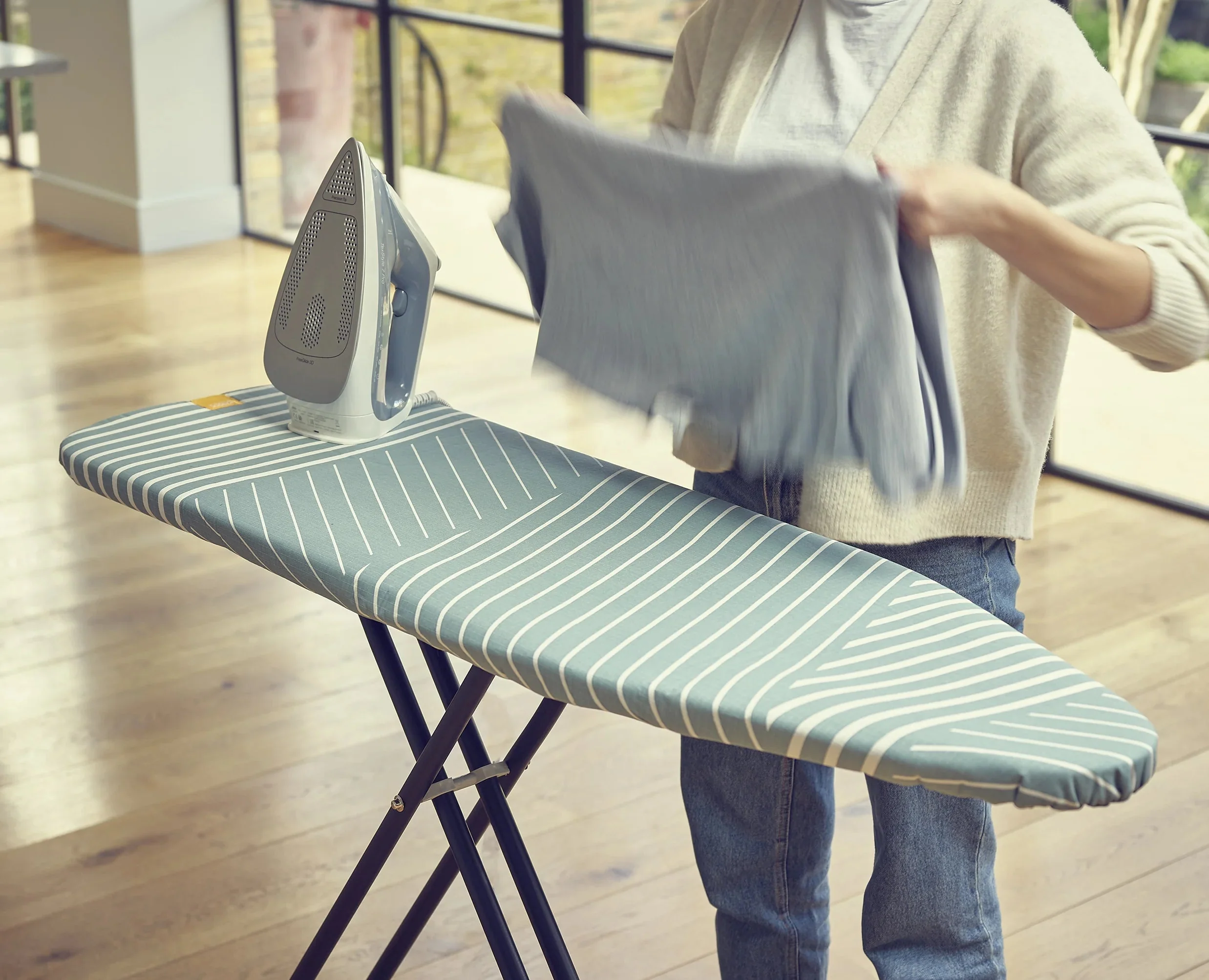 Flexa™ Grey Easy-fit Ironing Board Cover - Image 3