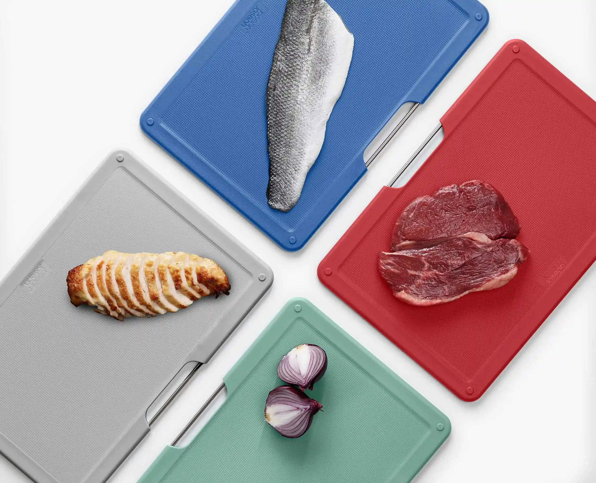 Folio™ 4-piece Coast Grey Chopping Board Set Regular - Image 6