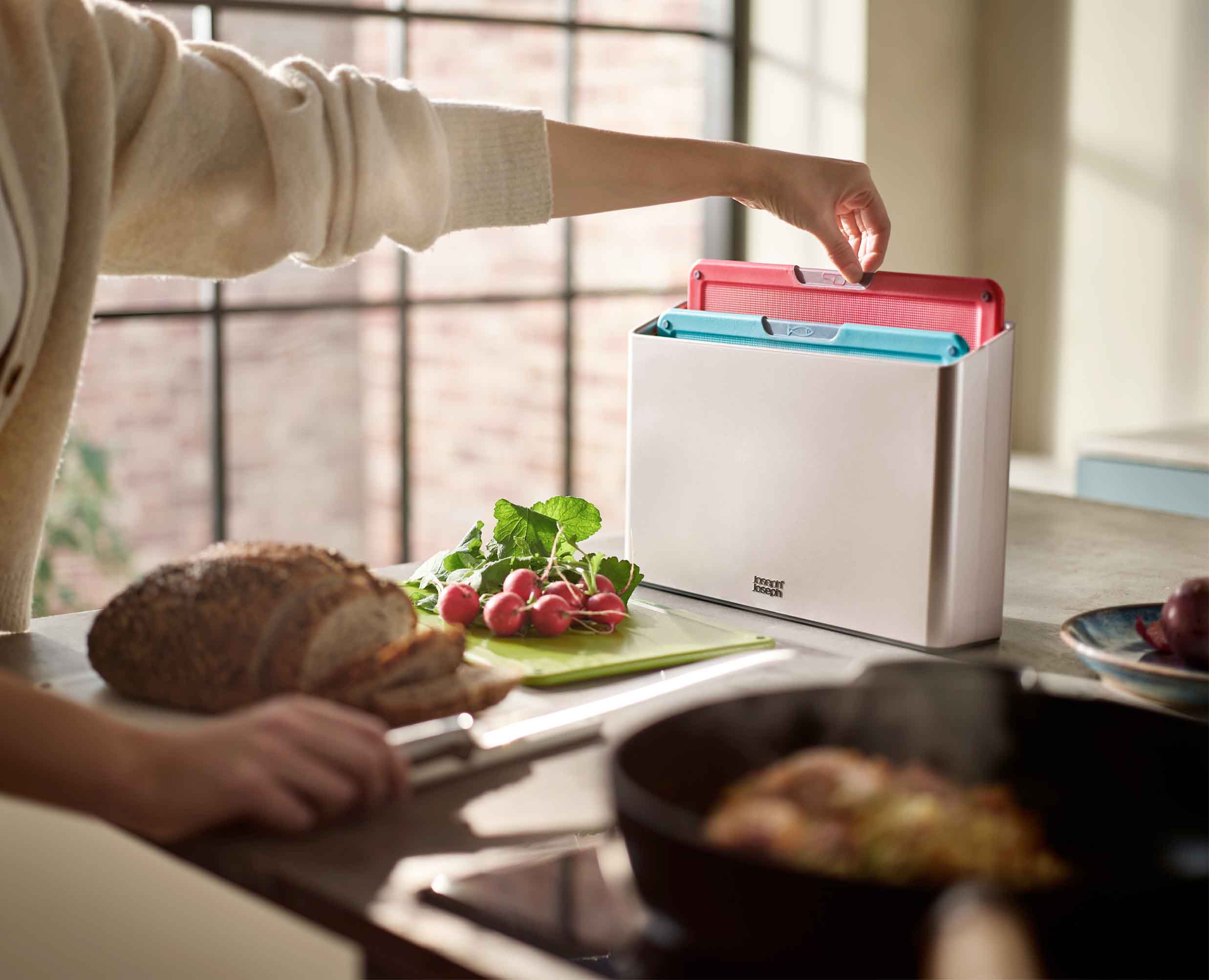 Folio™ Icon 4-piece Multicolour Chopping Board Set Large - Image 3