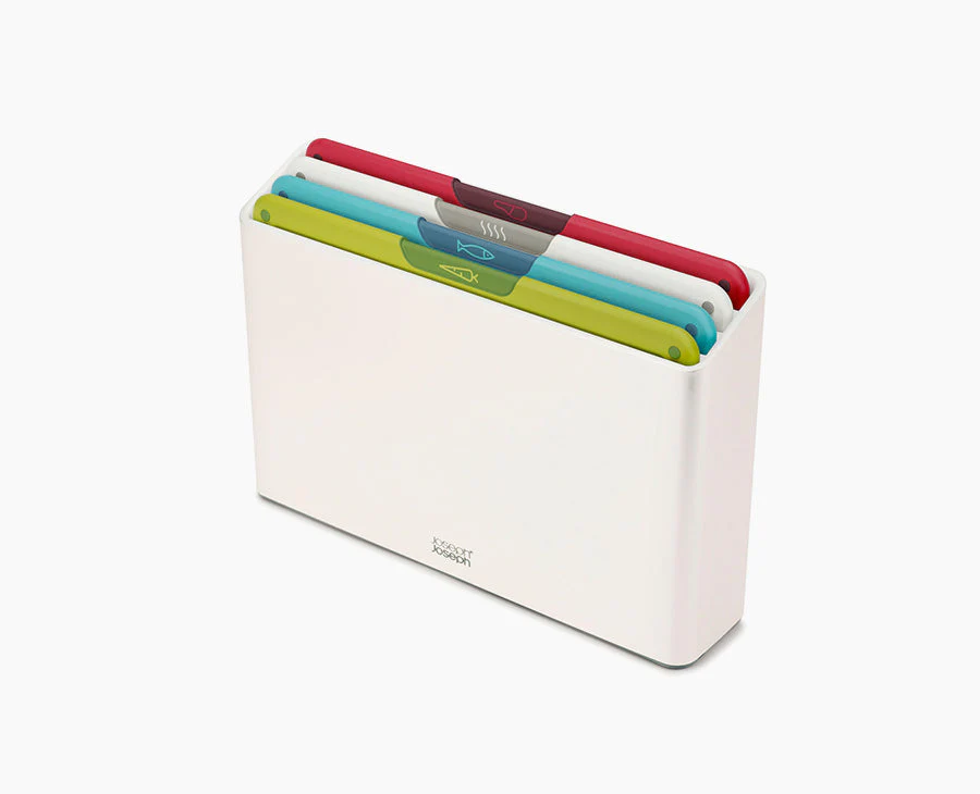 Folio™ Icon 4-piece White Chopping Board Set Regular