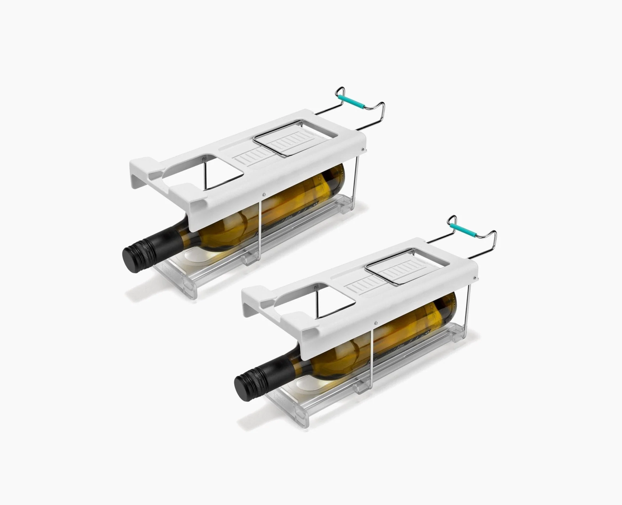 FridgeStore™ Under-Shelf Bottle Holder - 2 Pack - Image 3